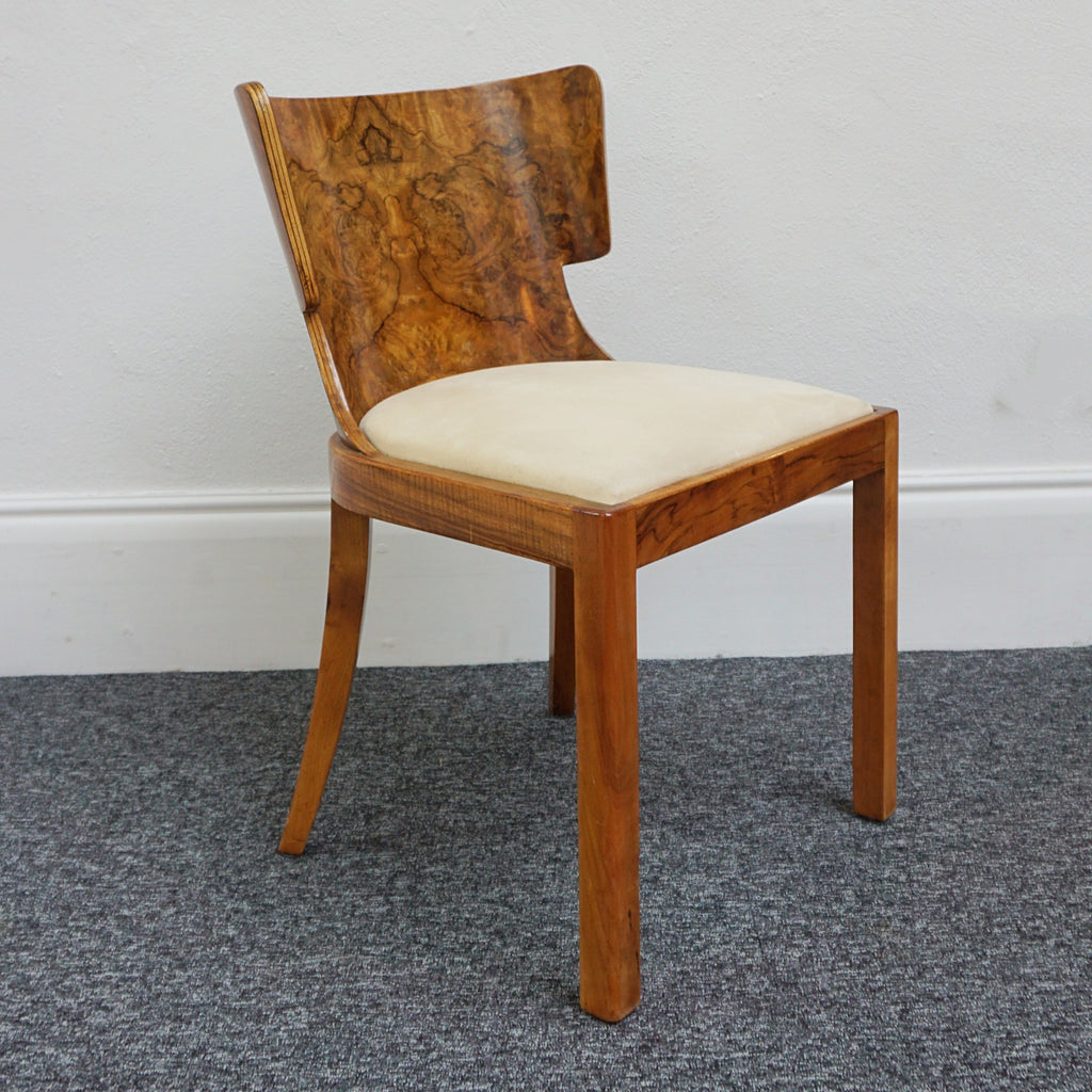 Vintage Art Deco Burr Walnut Dining Suite - Jeroen Markies Art Deco