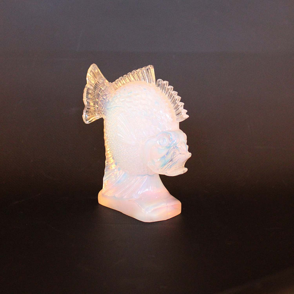 Art Deco glass fish by Ferjac of France circa 1925