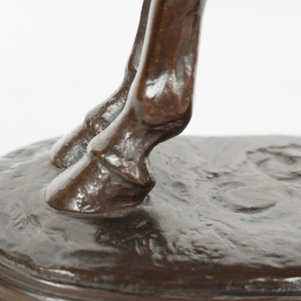 Emmanuel Fremiet War Horse French Circa 1860 Rare Fremiet  Sculpture Jeroen Markies Art Deco