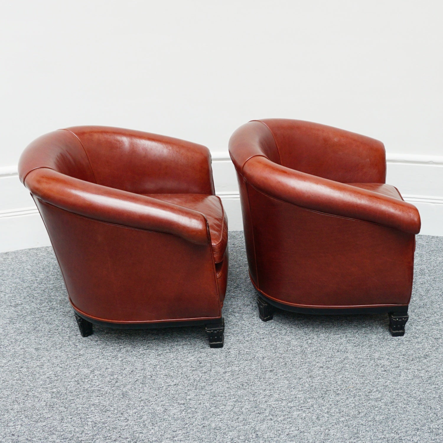 Pair of Club Chairs