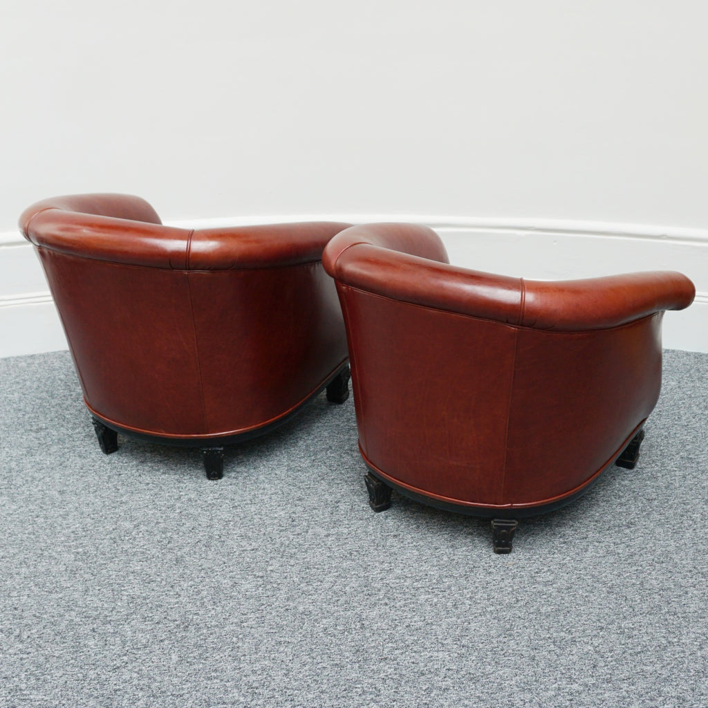 Pair of Club Chairs