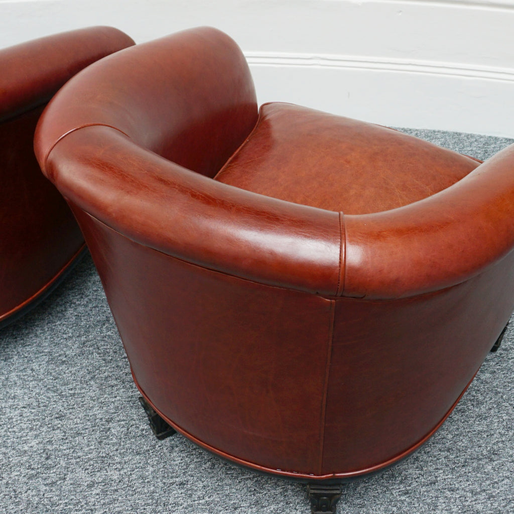 Pair of Club Chairs