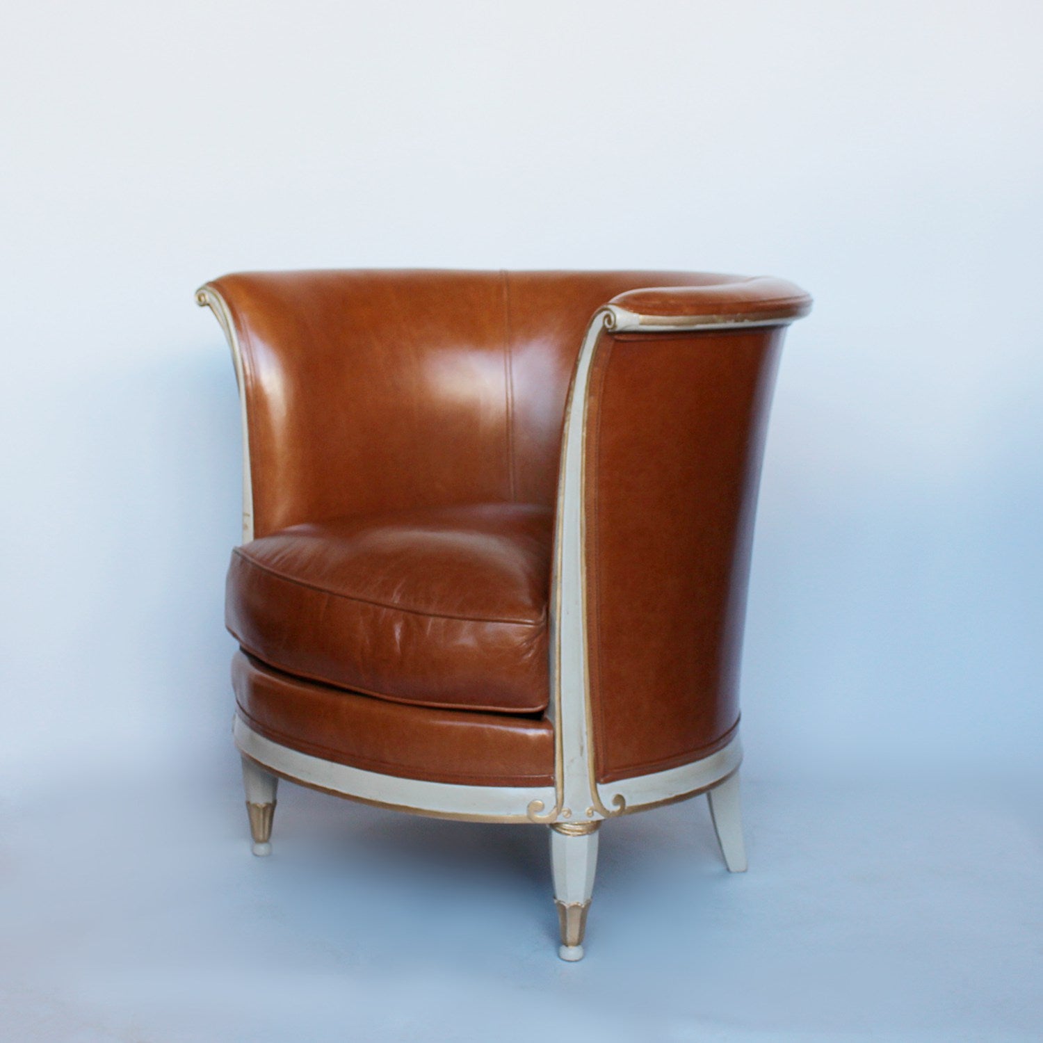 French Art Deco tulip chairs circa 1930 at Jeroen Markies