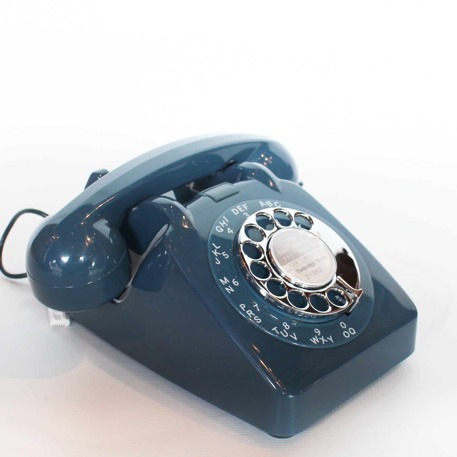 GPO model 706 telephone in blue at Jeroen Markies 