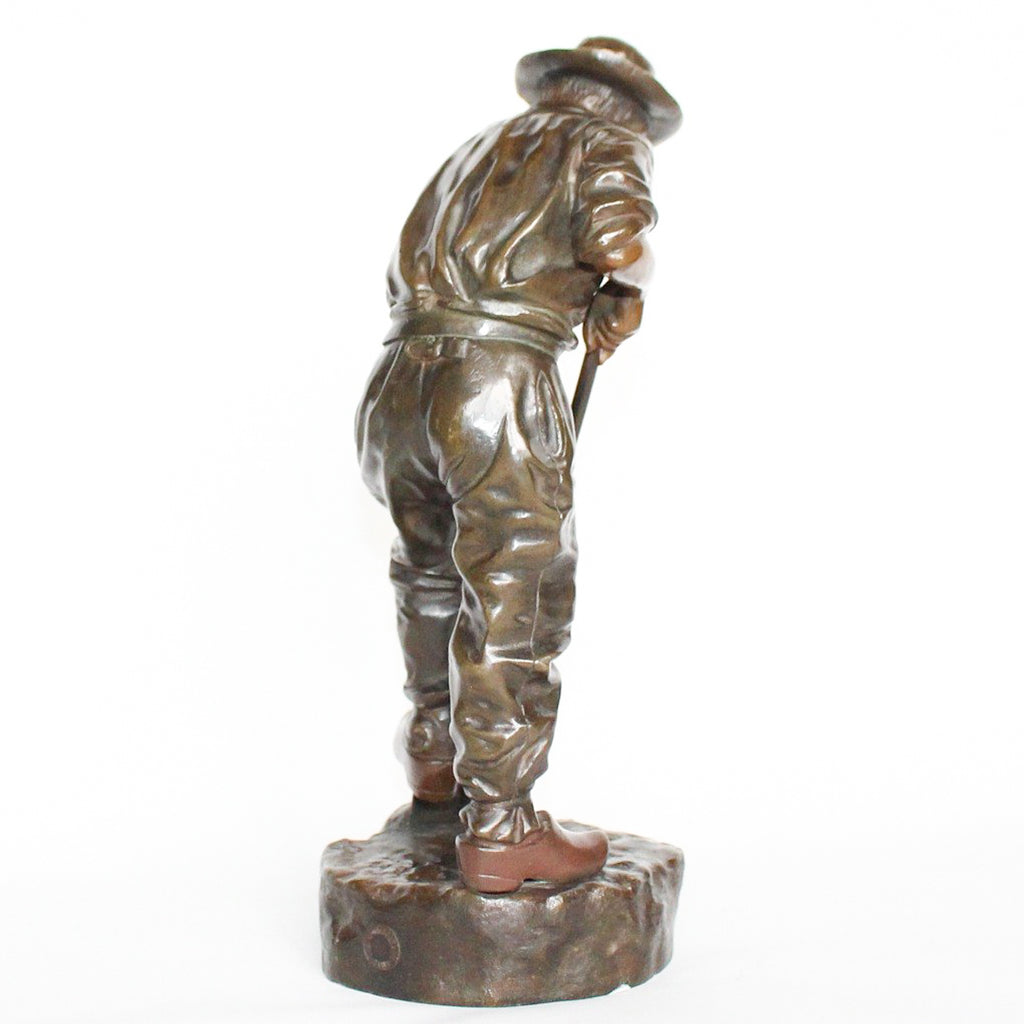 Digger - Jean Garnier - Art deco sculpture - Jeroen Markies Art Deco