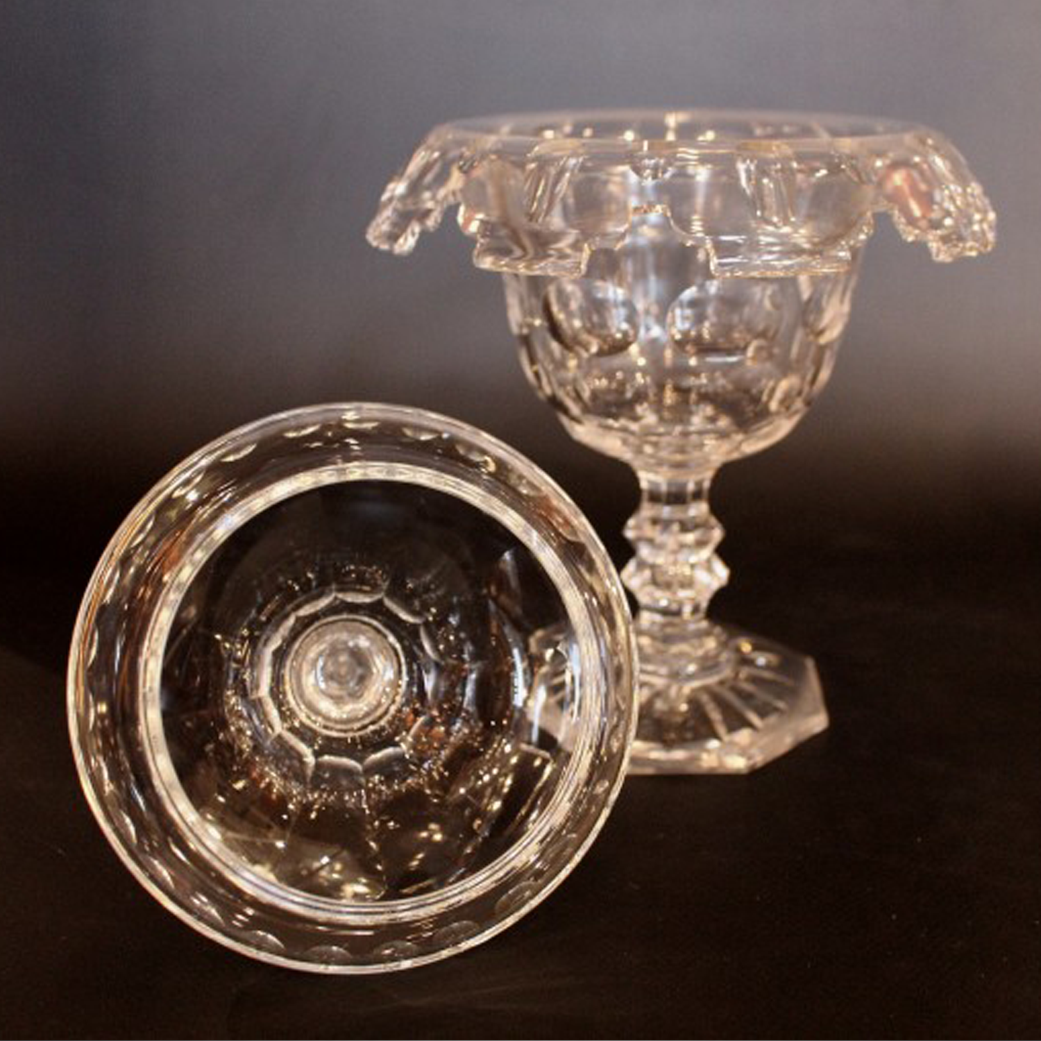 Glass Cup and Cover