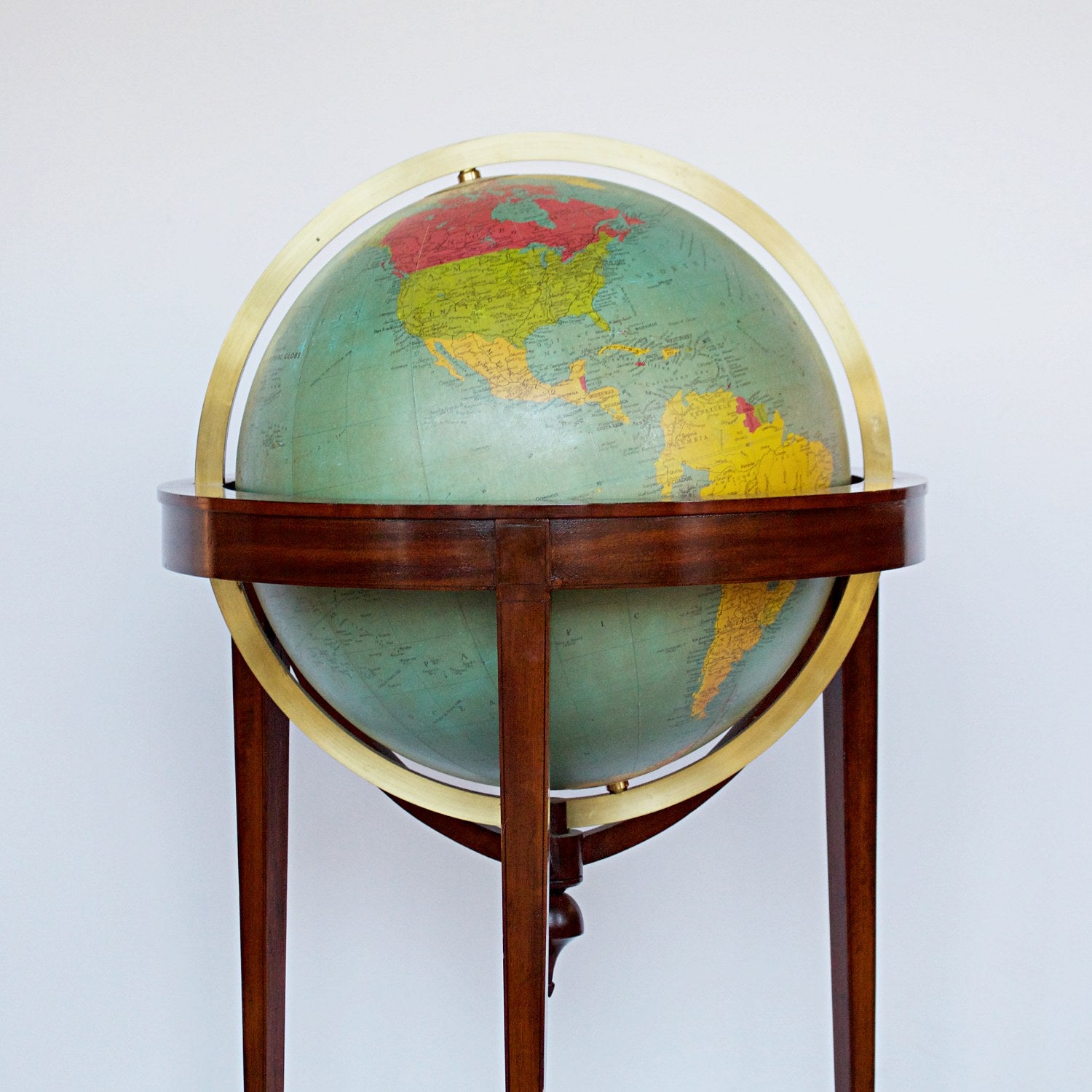 A George Philip & Son Ltd Terrestrial Globe Jeroen Markies Art Deco