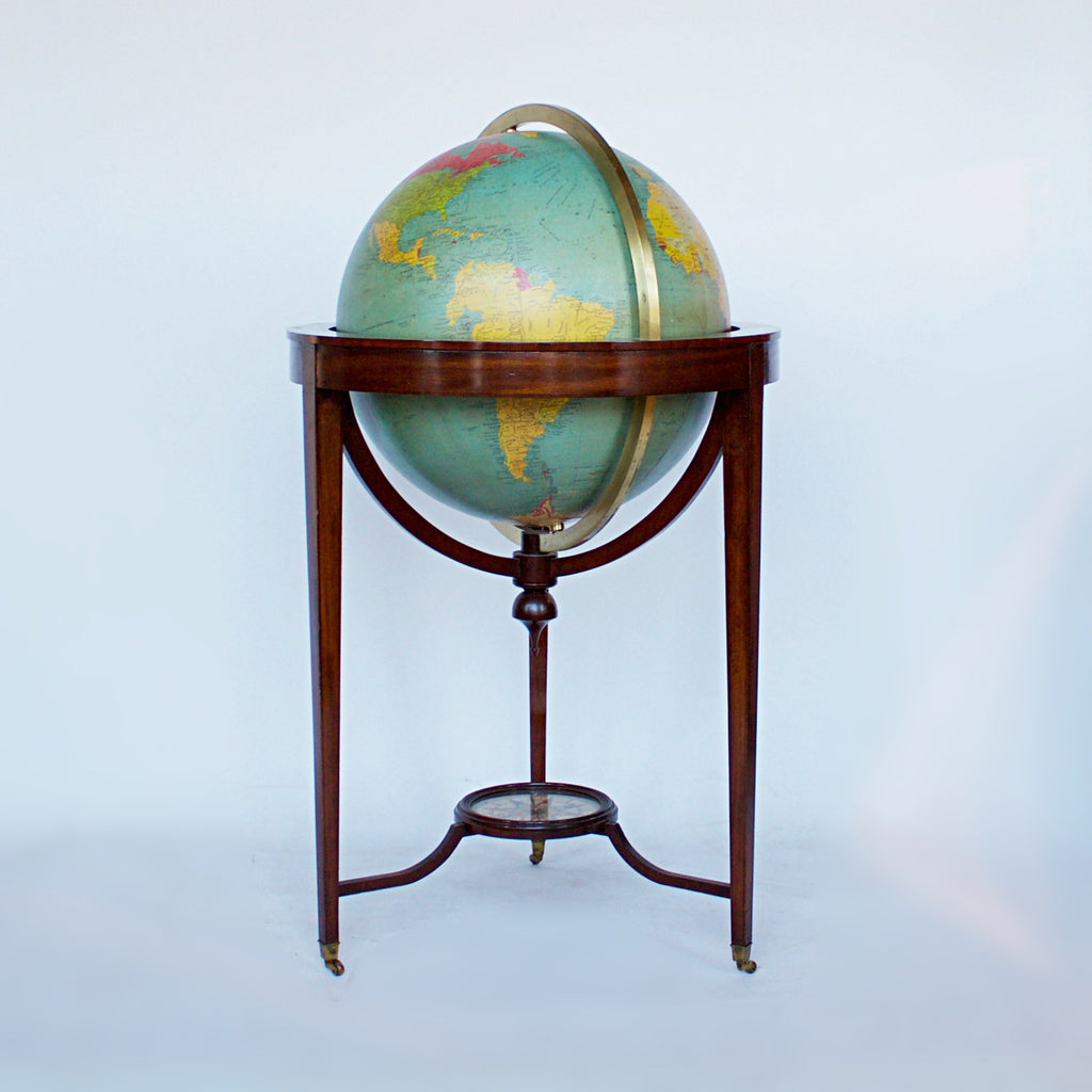 A George Philip & Son Ltd Terrestrial Globe Jeroen Markies Art Deco