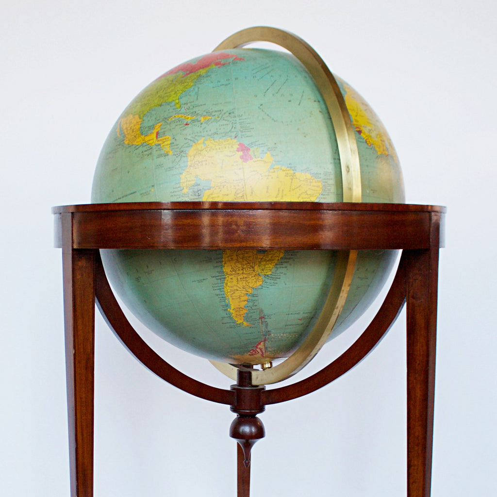 A George Philip & Son Ltd Terrestrial Globe Jeroen Markies Art Deco
