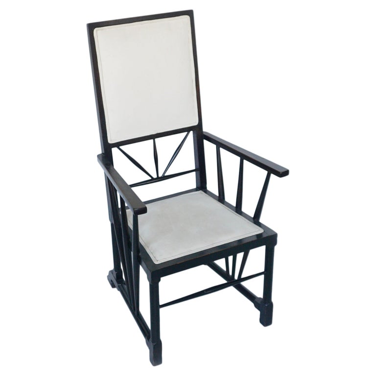 Arts & Crafts Armchair Edward William Godwin Crica 1880 - Jeroen Markies Art Deco