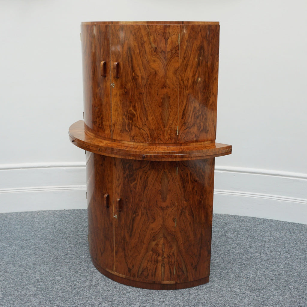 Art Deco Cocktail Cabinet.by Gold Feather Products Circa 1930 - Jeroen Markies Art Deco