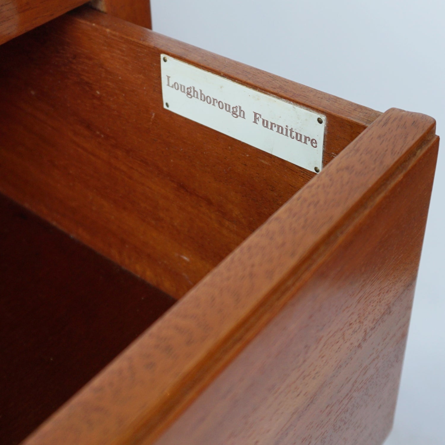 Low Three Drawer Mid-Century Modern Chest of Drawers Heal's of London Jeroen Markies Art Deco - Vintage 20th Century Furniture