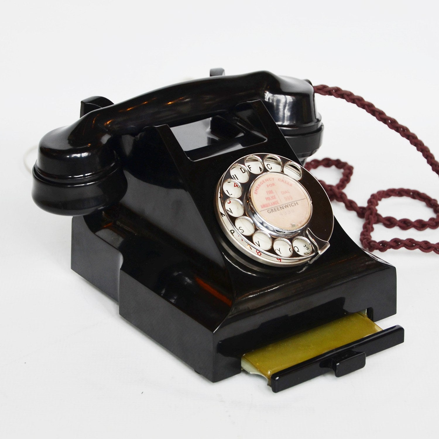 original 1952 GPO model 312L Telephone Jeroen Markies Art Deco