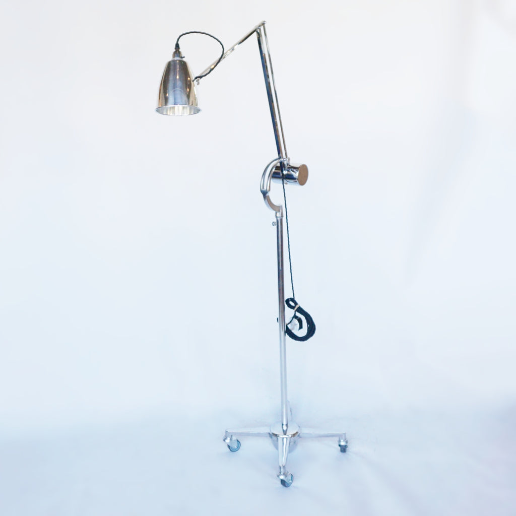 Hadrill & Hostmann Counterpoise Trolley Lamp Vintage 1950's Jeroen Markies Art Deco