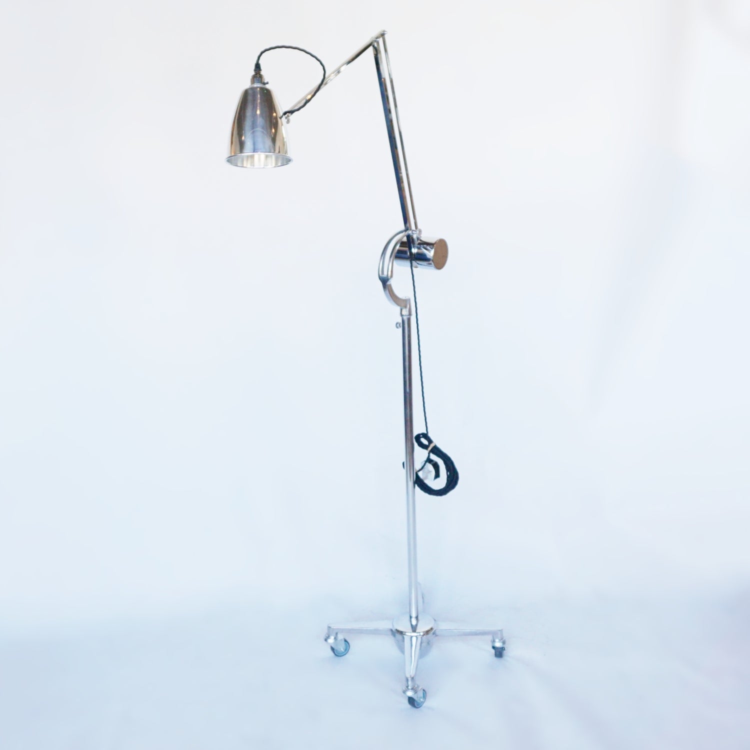 Hadrill & Hostmann Counterpoise Trolley Lamp Vintage 1950's Jeroen Markies Art Deco
