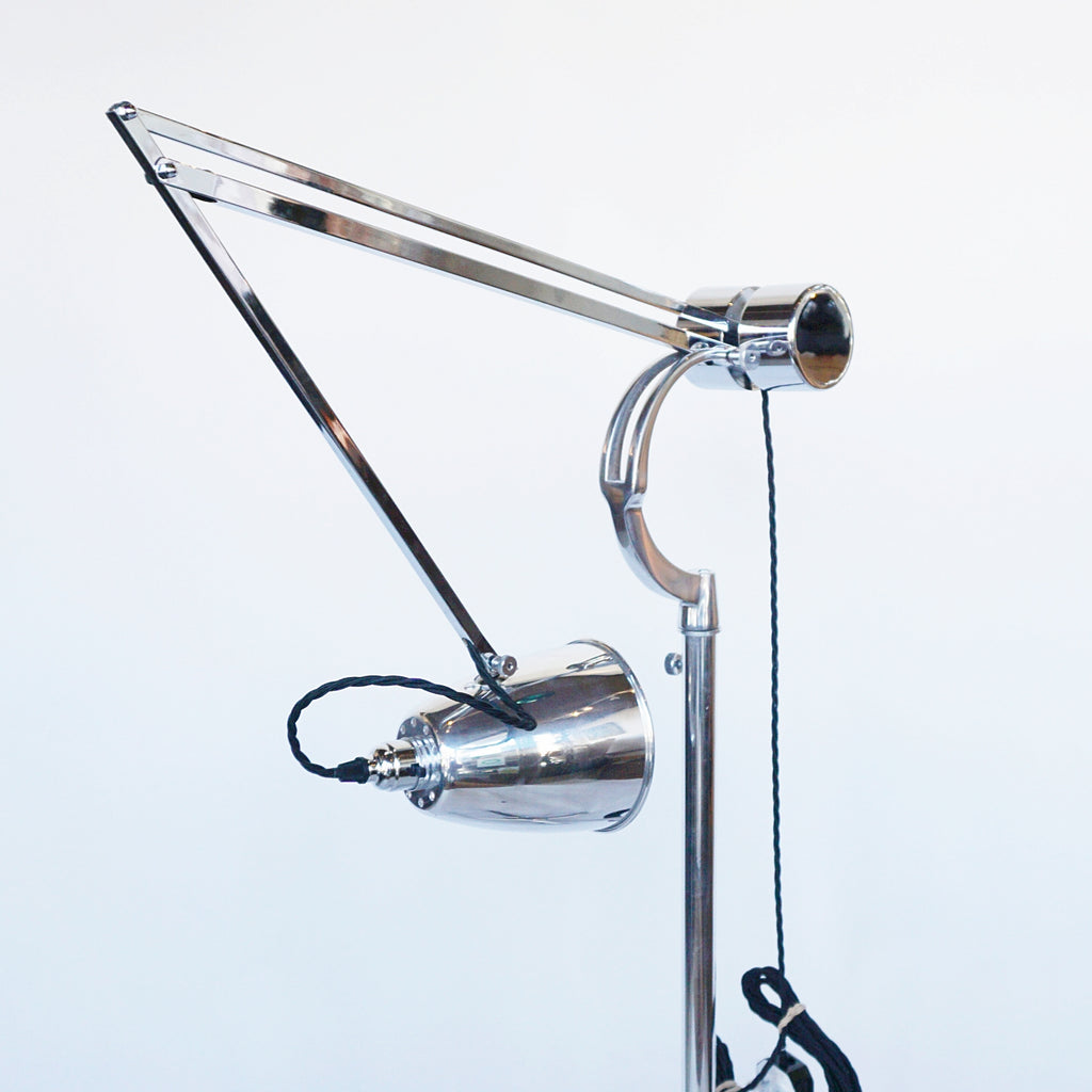 Hadrill & Hostmann Counterpoise Trolley Lamp Vintage 1950's Jeroen Markies Art Deco