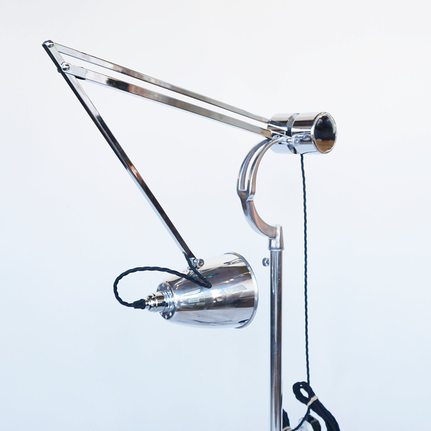 Hadrill & Hostmann Counterpoise Trolley Lamp Vintage 1950's Jeroen Markies Art Deco