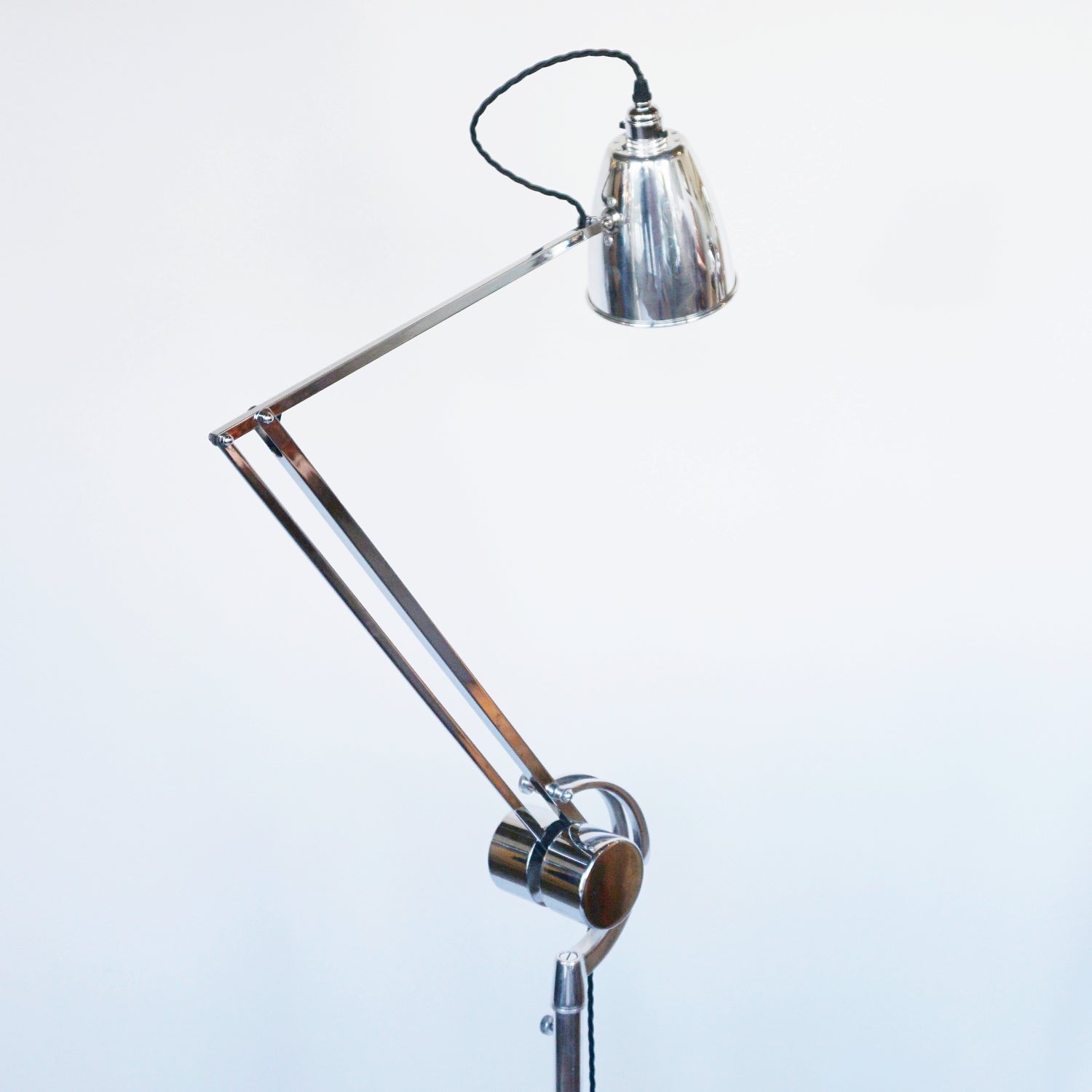 Hadrill & Hostmann Counterpoise Trolley Lamp Vintage 1950's Jeroen Markies Art Deco