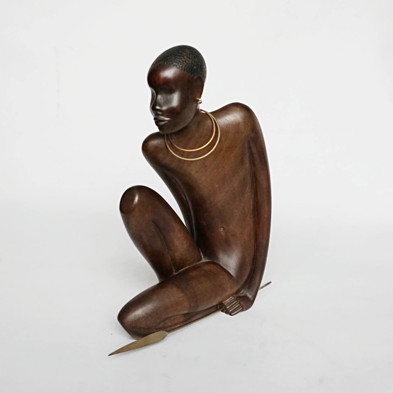 Karl Hagenauer African Tribal Hunter Austrian Circa 1950 - Jeroen Markies Art Deco 