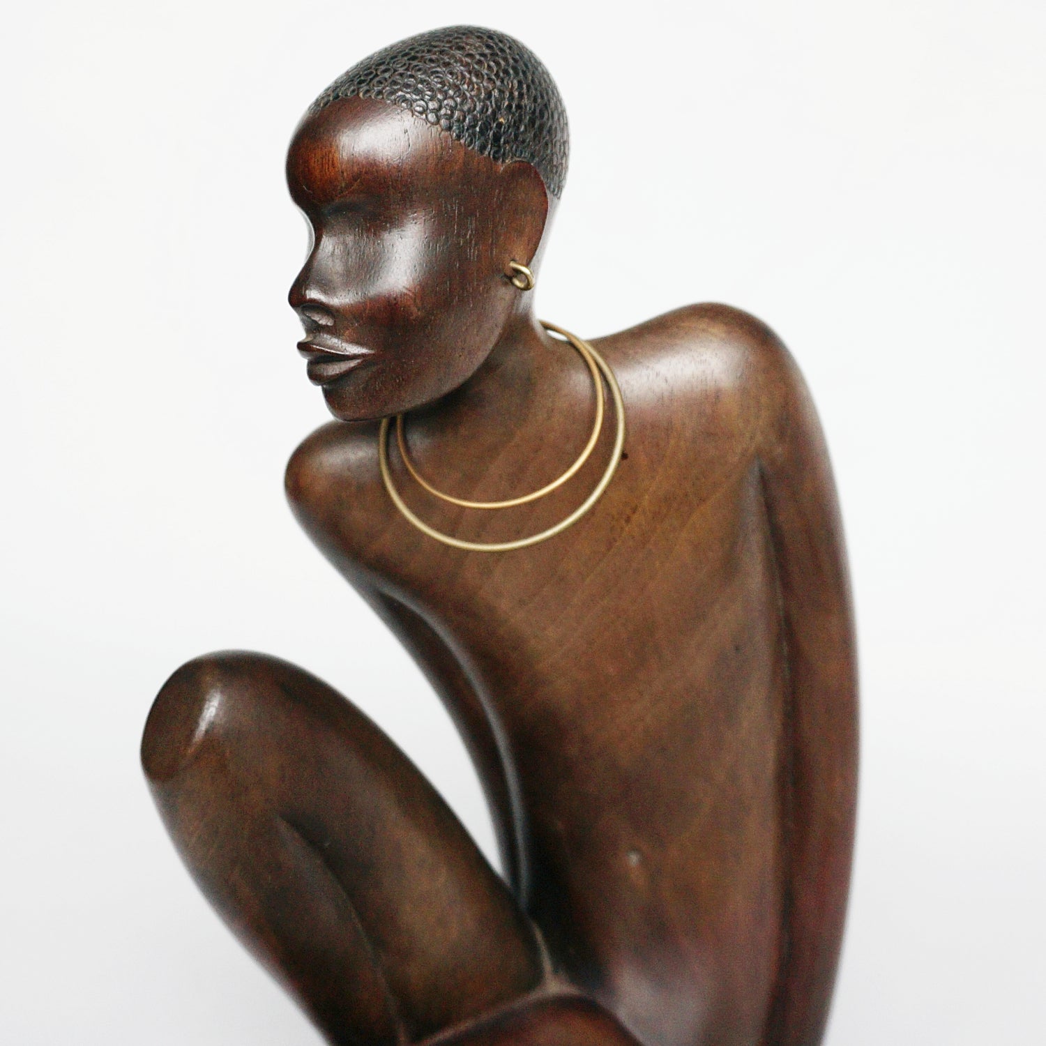 Karl Hagenauer African Tribal Hunter Austrian Circa 1950 - Jeroen Markies Art Deco 