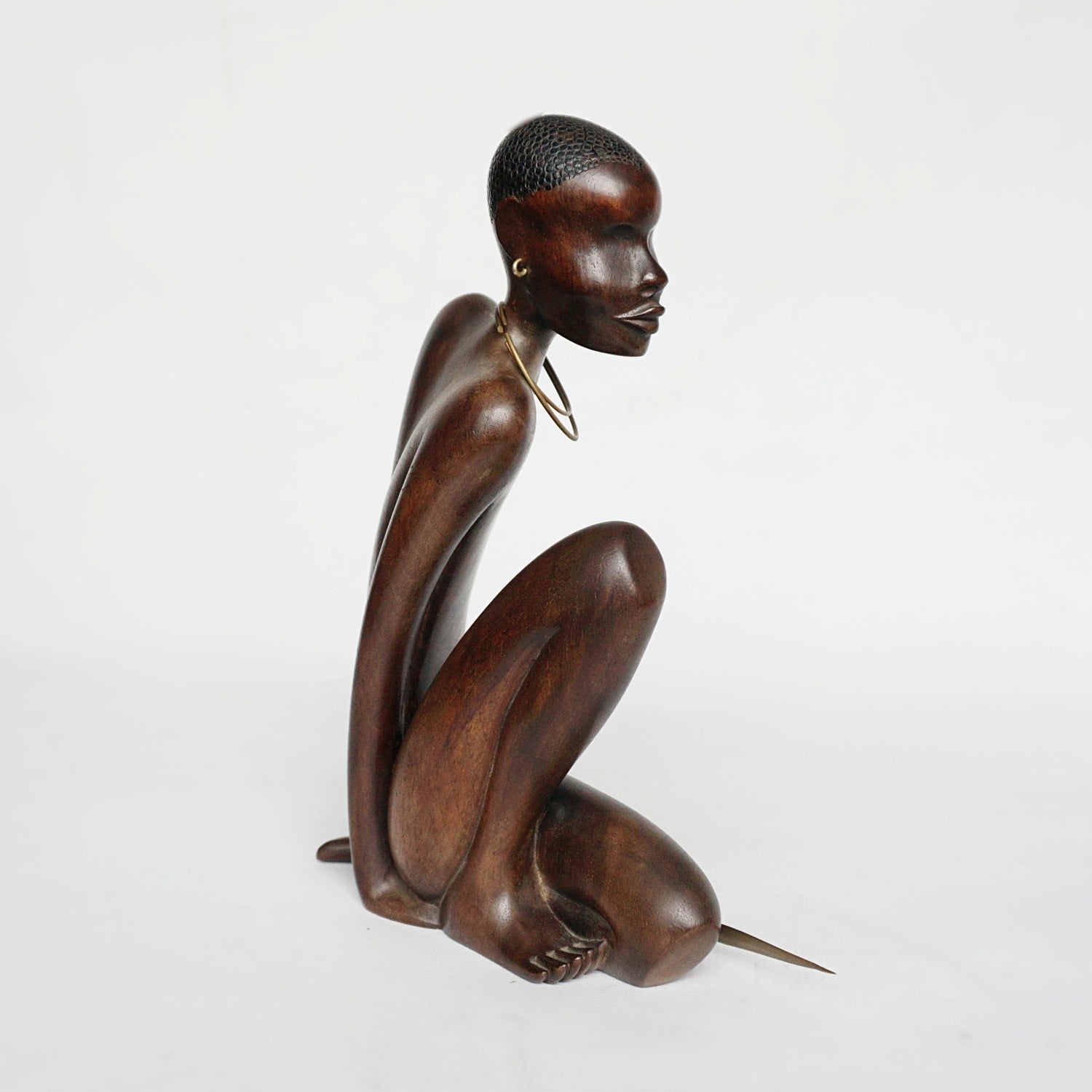 Karl Hagenauer African Tribal Hunter Austrian Circa 1950 - Jeroen Markies Art Deco 