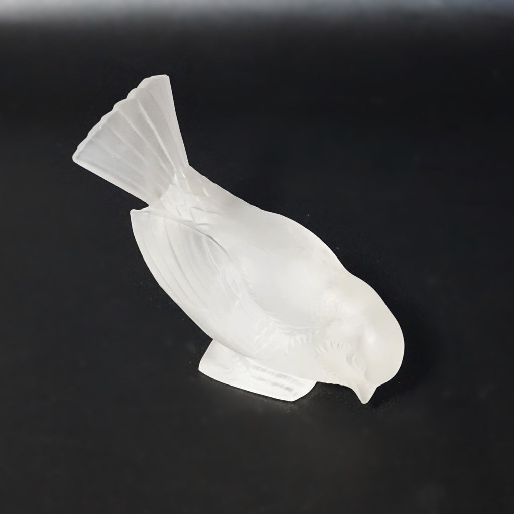 René Lalique Moineau Hardi Art Deco Glass Paperweight Jeroen Markies Art Deco 