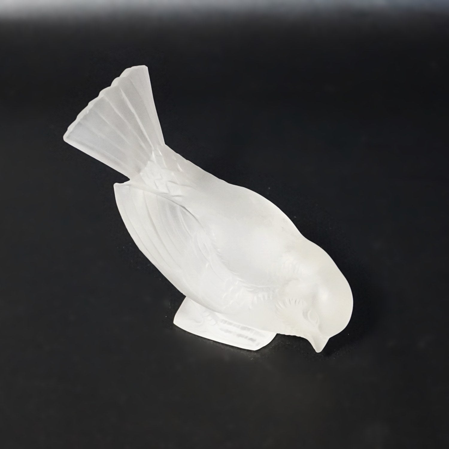 René Lalique Moineau Hardi Art Deco Glass Paperweight Jeroen Markies Art Deco 