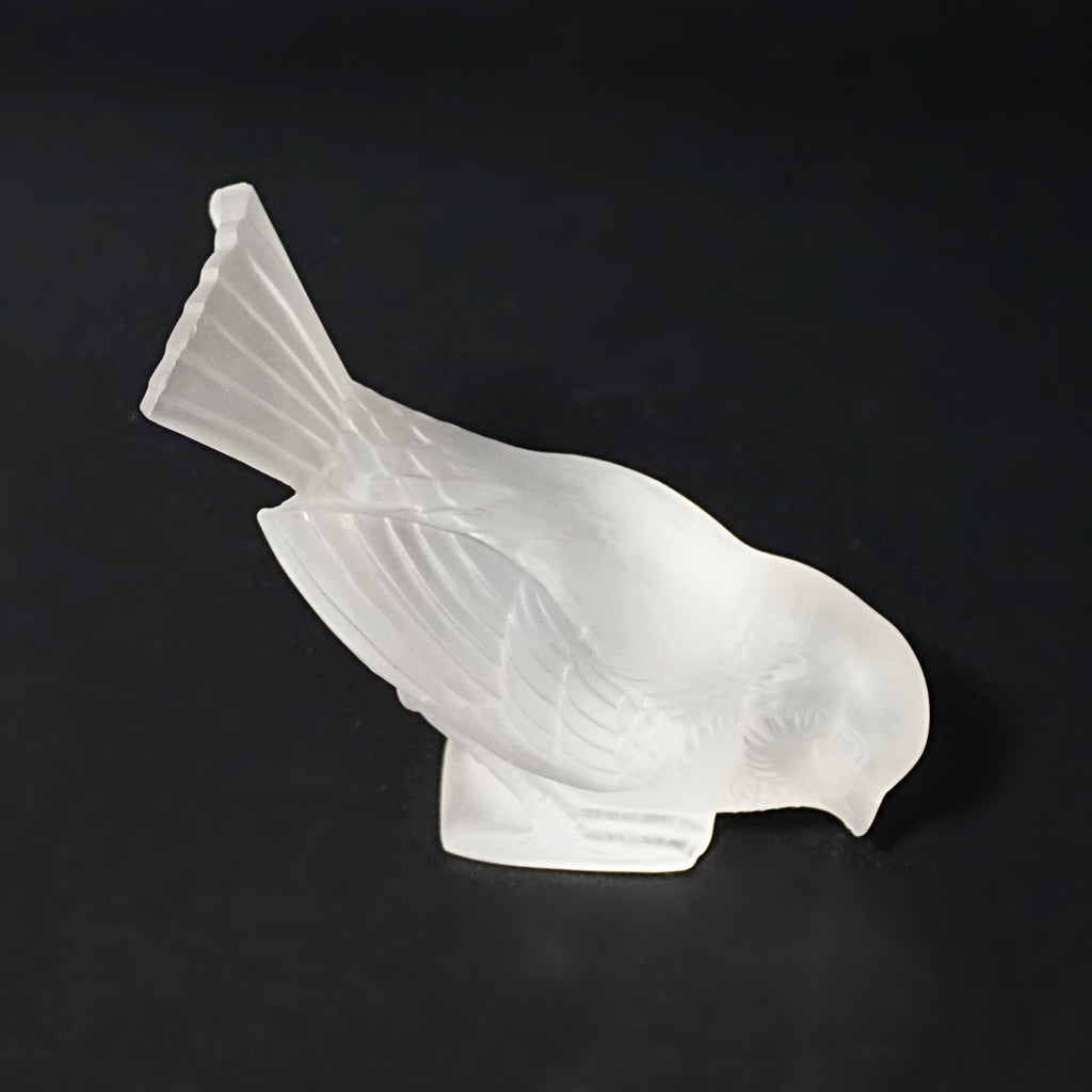 René Lalique Moineau Hardi Art Deco Glass Paperweight Jeroen Markies Art Deco 