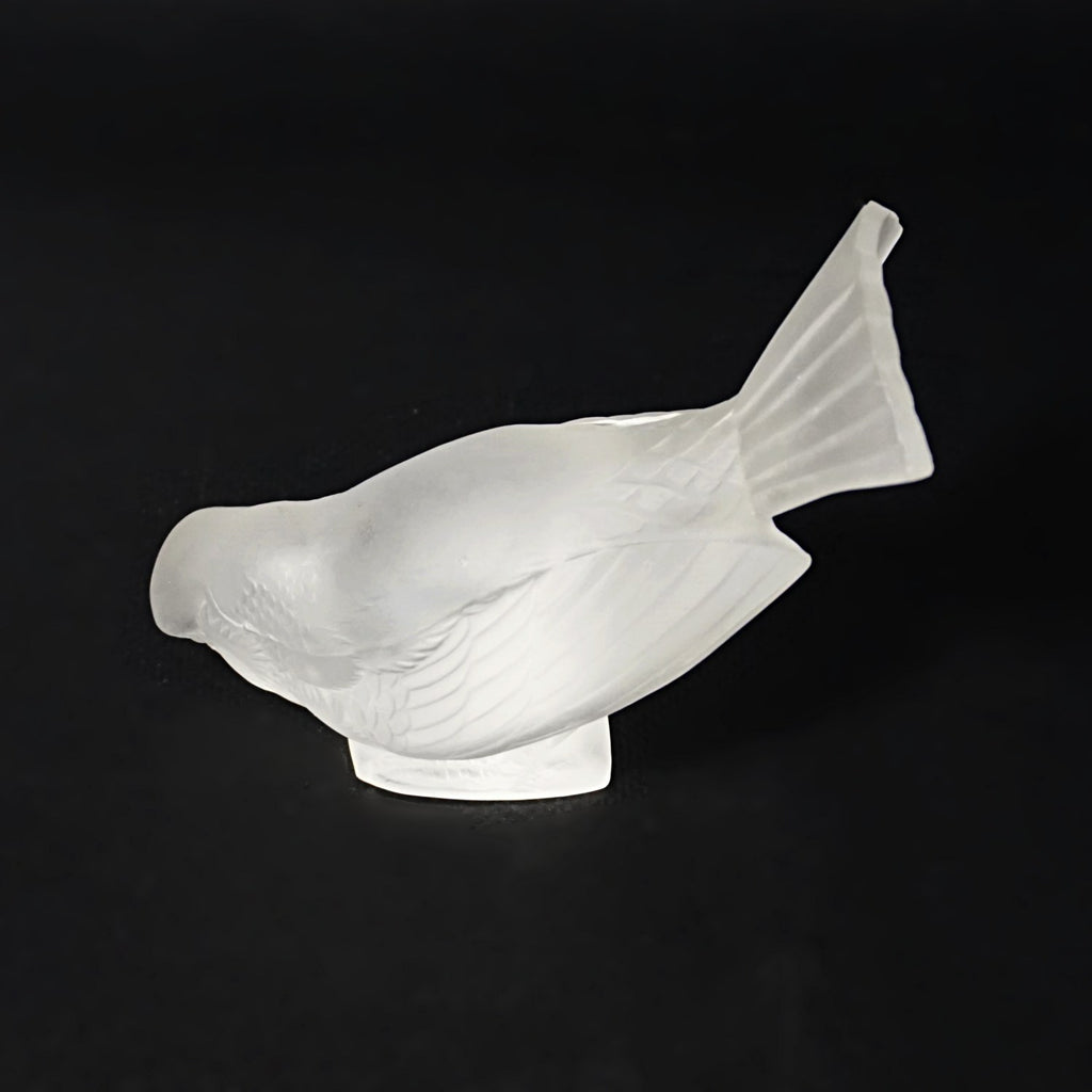 René Lalique Moineau Hardi Art Deco Glass Paperweight Jeroen Markies Art Deco 