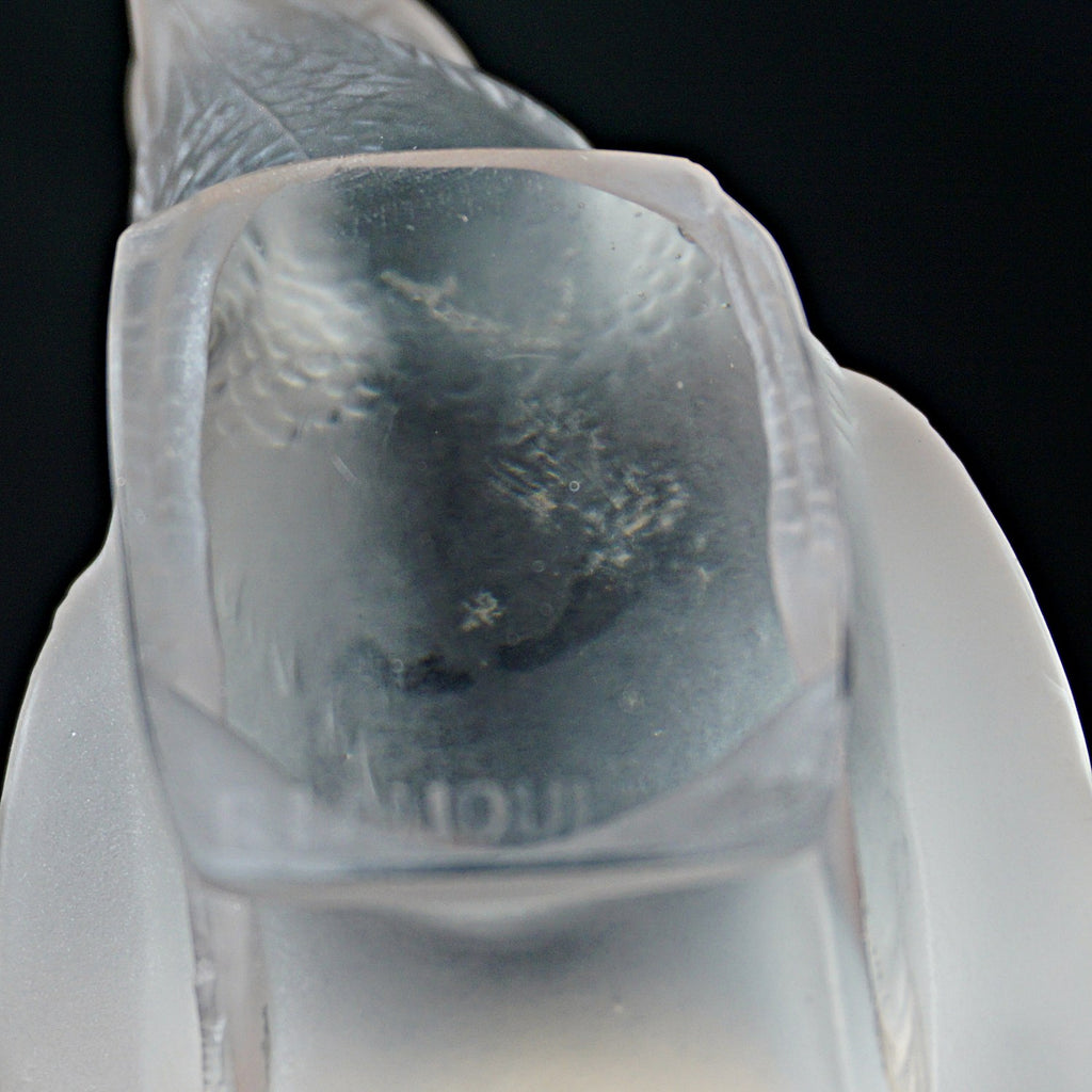 René Lalique Moineau Hardi Art Deco Glass Paperweight Jeroen Markies Art Deco 