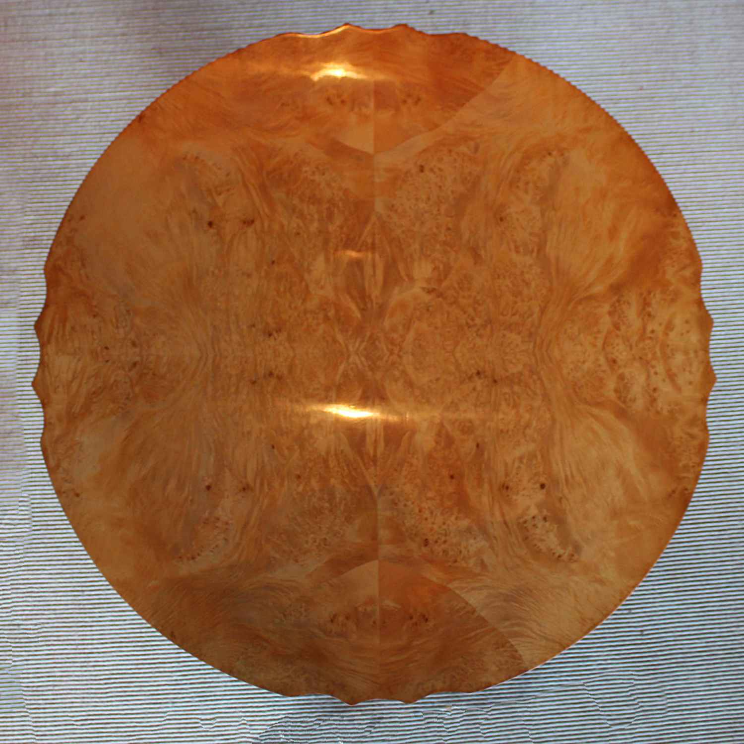 An Art Deco nest of tables by Harry & Lou Epstein in Walnut. Circa 1930