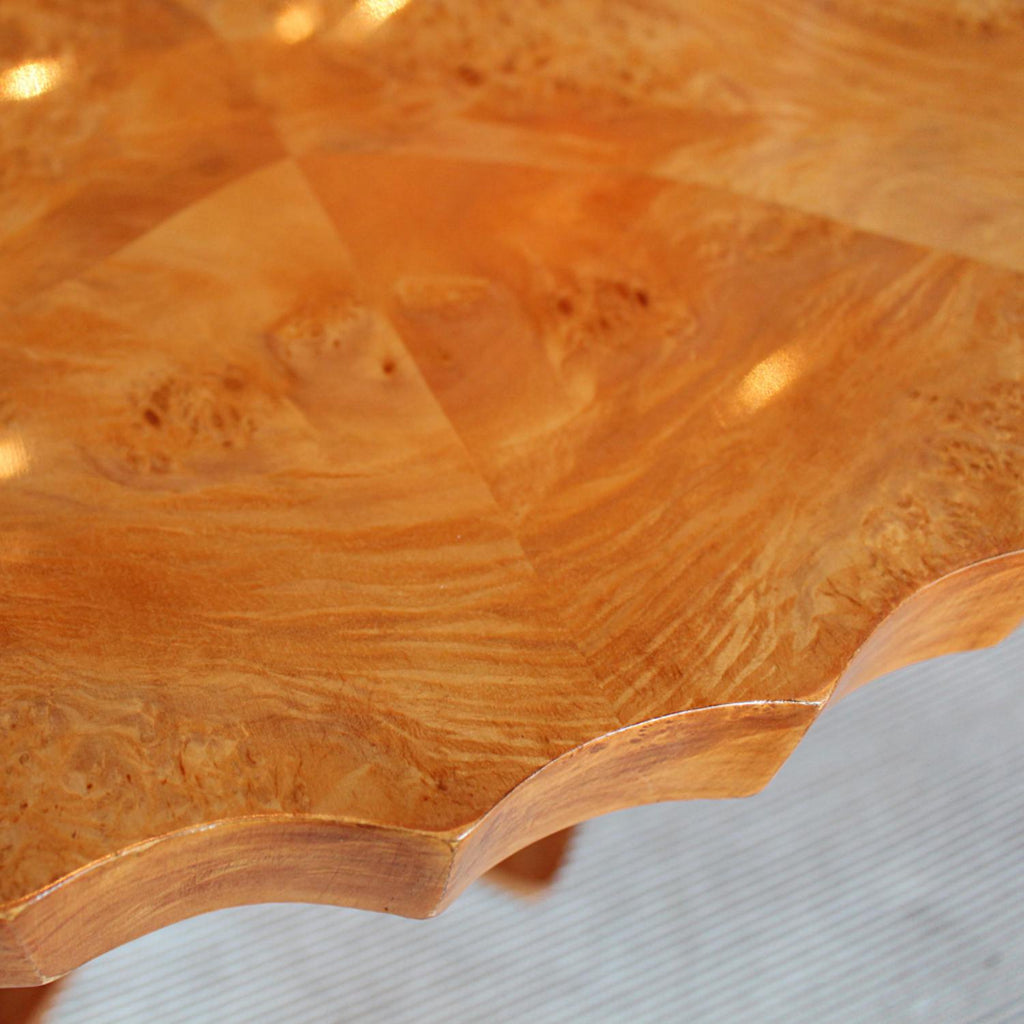 An Art Deco nest of tables by Harry & Lou Epstein in Walnut. Circa 1930