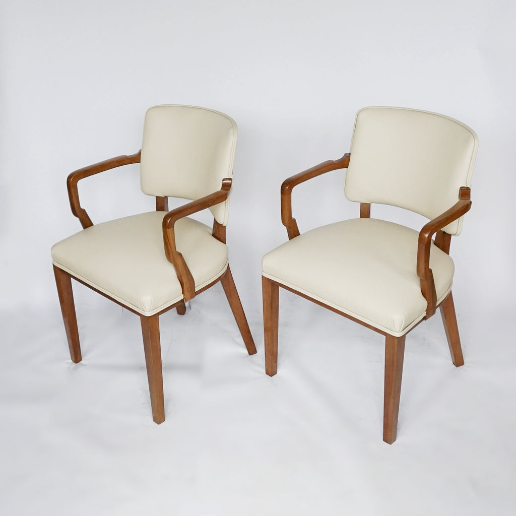Pair of Art Deco Desk Chairs - Heal's of London - Art Deco Chairs - Jeroen Markies Art Deco