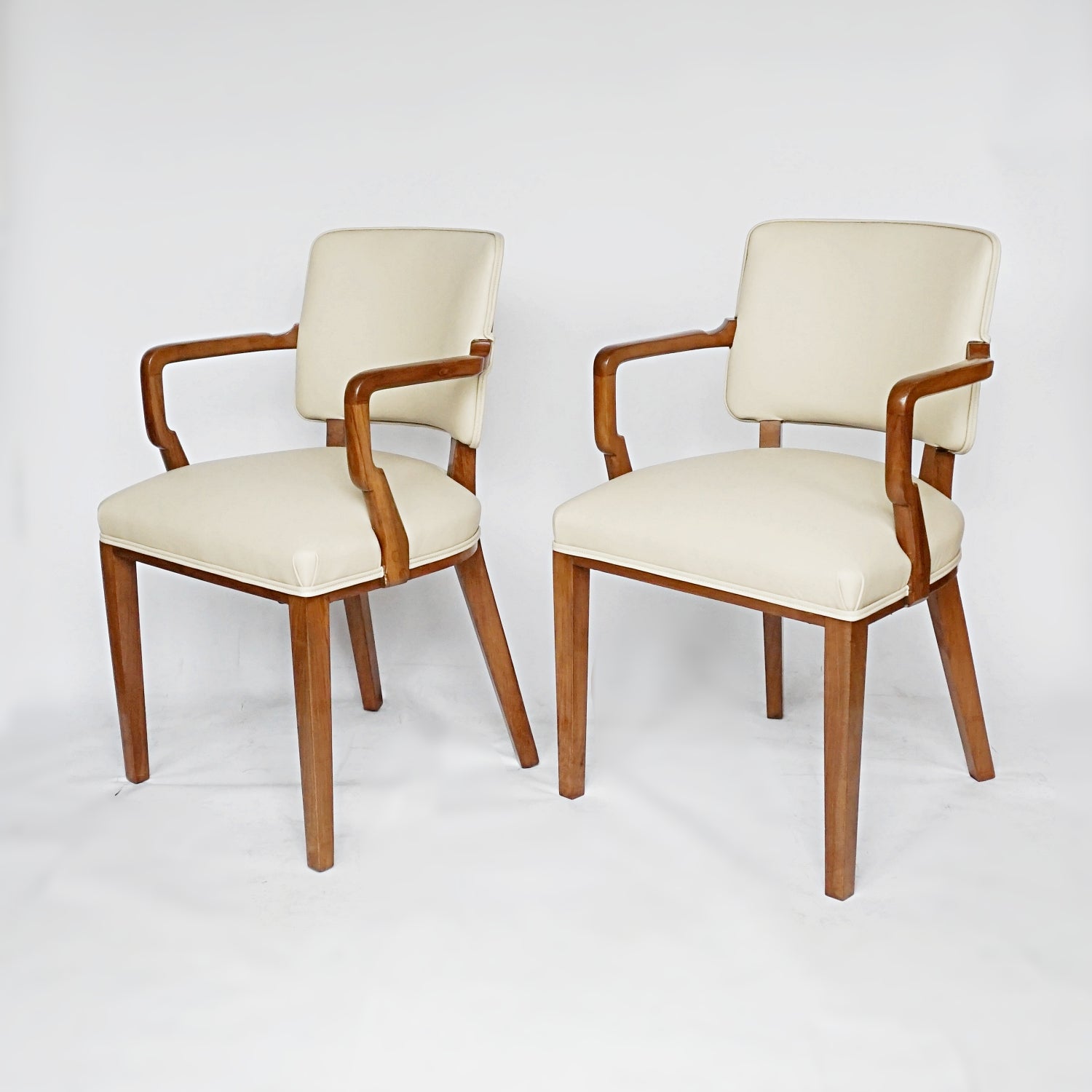 Pair of Art Deco Desk Chairs - Heal's of London - Art Deco Chairs - Jeroen Markies Art Deco