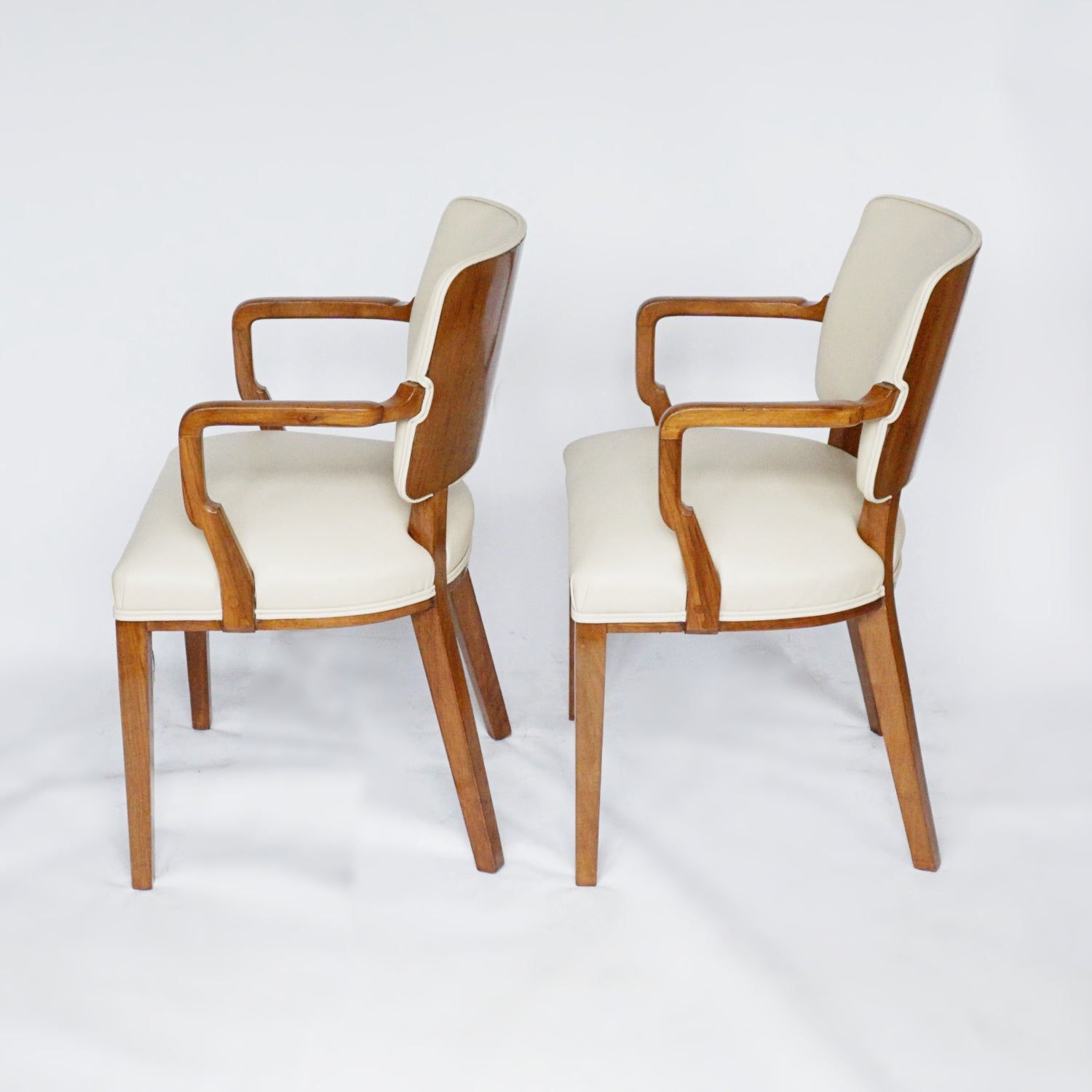 Pair of Art Deco Desk Chairs - Heal's of London - Art Deco Chairs - Jeroen Markies Art Deco