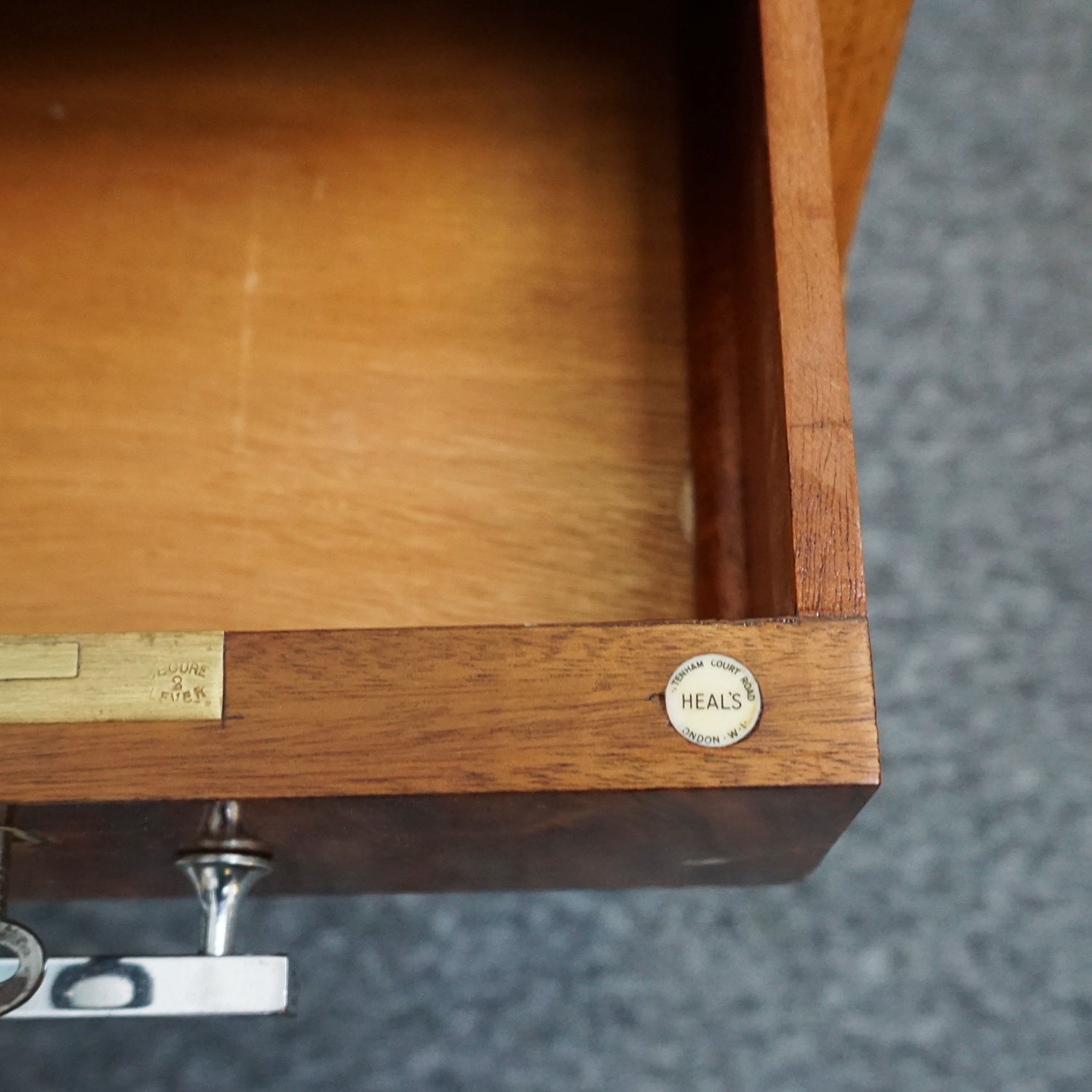 Vintage Furniture-Vintage Art Deco Furniture-Vintage Heals Desk-Walnut Desk Antiques - Jeroen Markies Art Deco