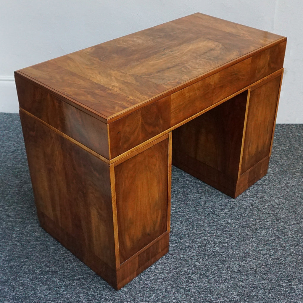 Vintage Furniture-Vintage Art Deco Furniture-Vintage Heals Desk-Walnut Desk Antiques - Jeroen Markies Art Deco