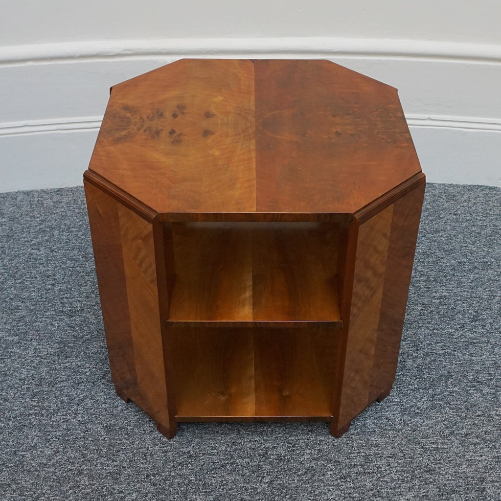 Original Heal's of London Side Table with Original Stamp - Jeroen Markies Art Deco
