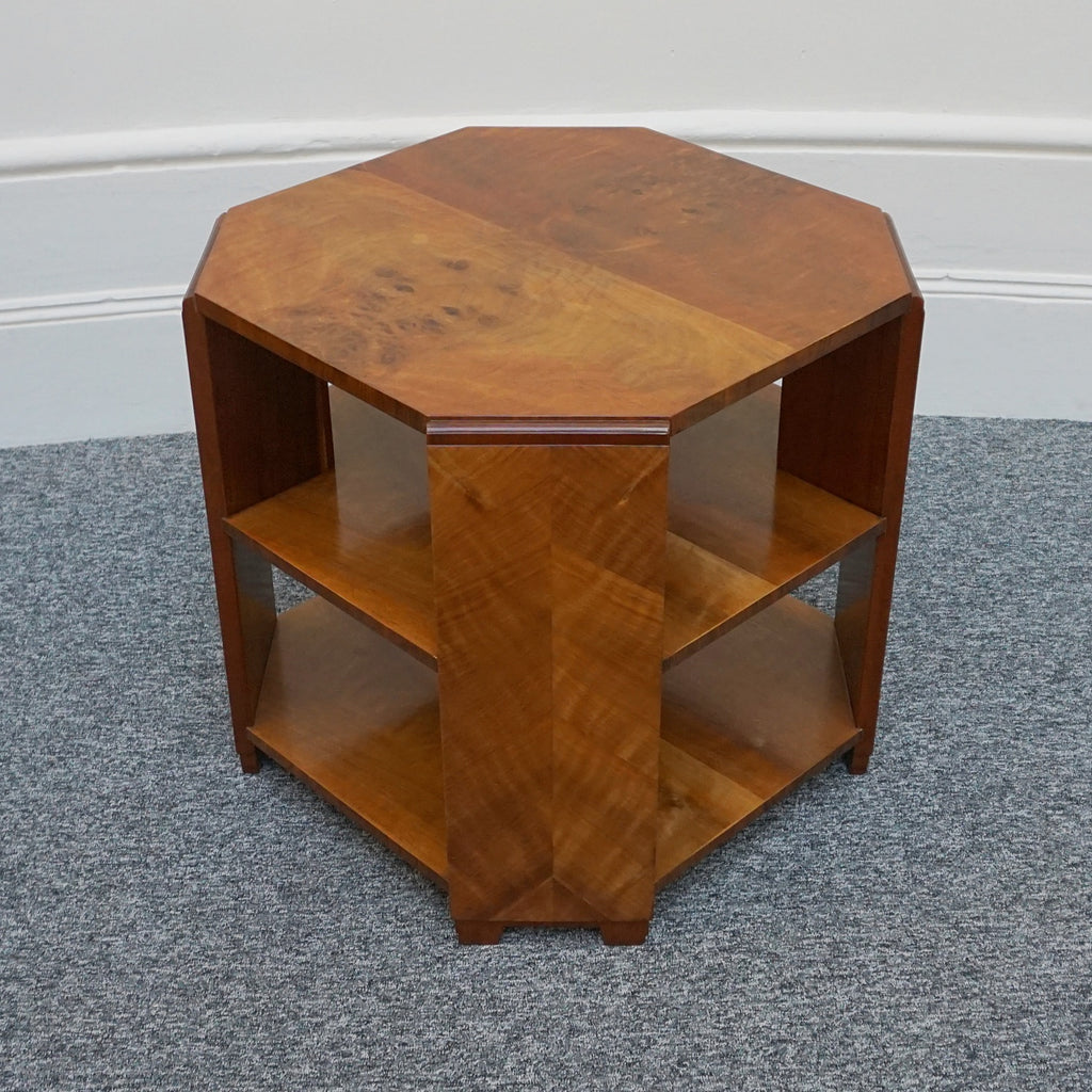 Original Heal's of London Side Table with Original Stamp - Jeroen Markies Art Deco