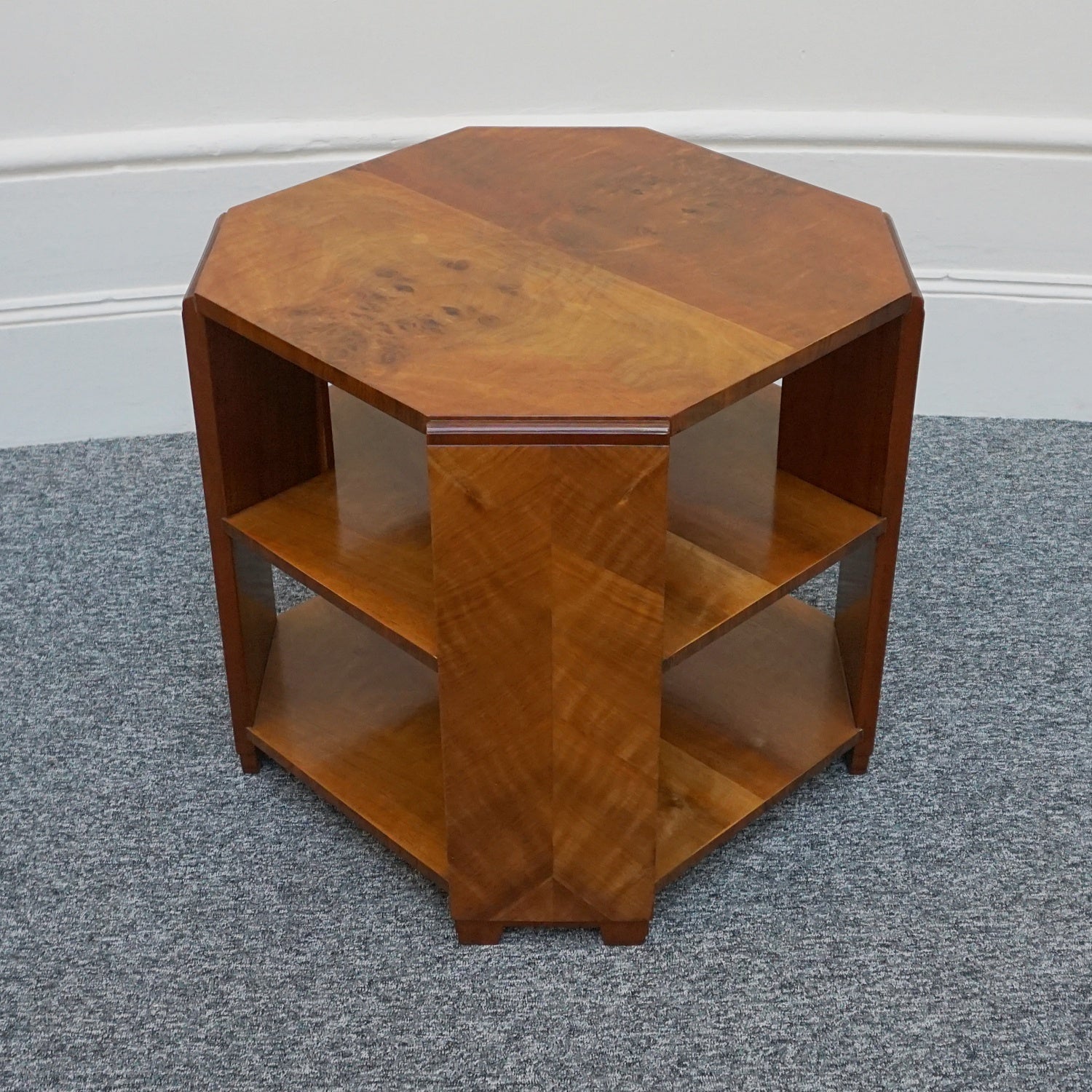 Original Heal's of London Side Table with Original Stamp - Jeroen Markies Art Deco