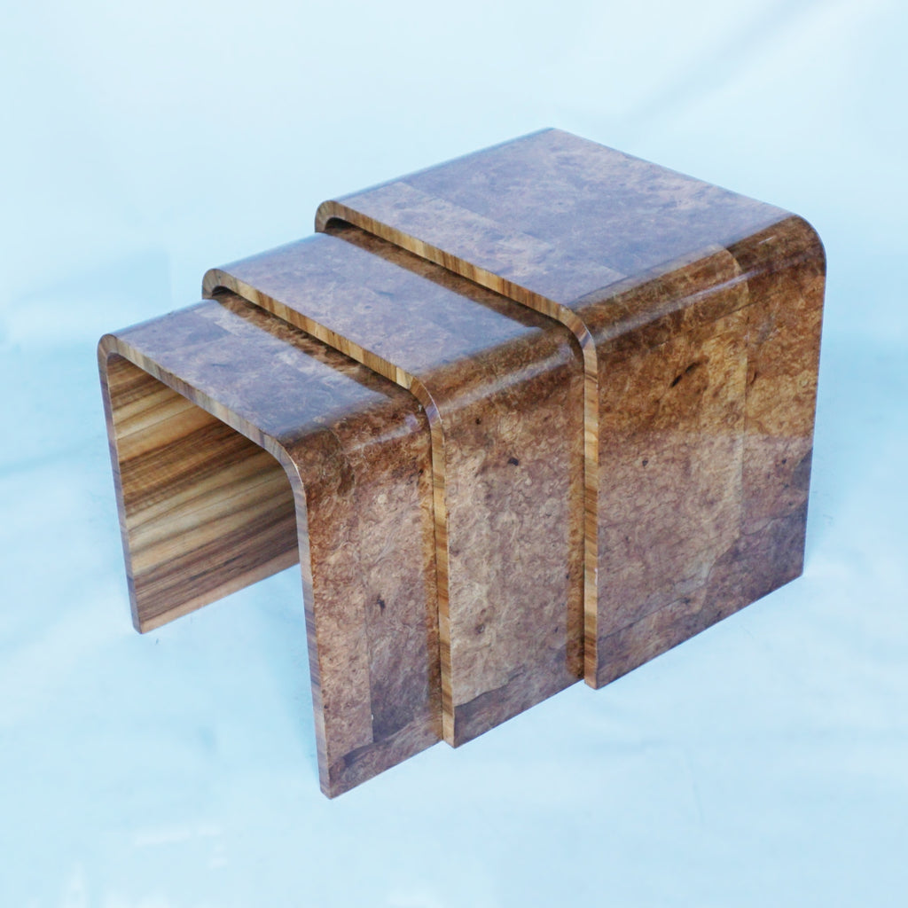 Art Deco Nest of Tables - Art Deco Side Tables – Jeroen Markies Art Deco