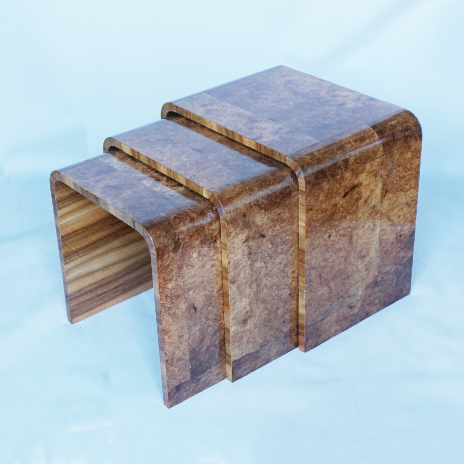 Art Deco Nest of Tables - Art Deco Side Tables – Jeroen Markies Art Deco