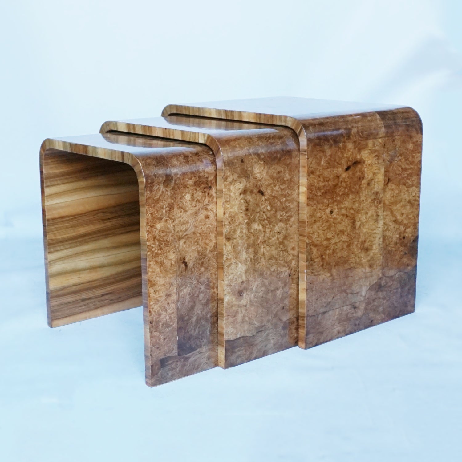 Art Deco Nest of Tables - Art Deco Side Tables – Jeroen Markies Art Deco