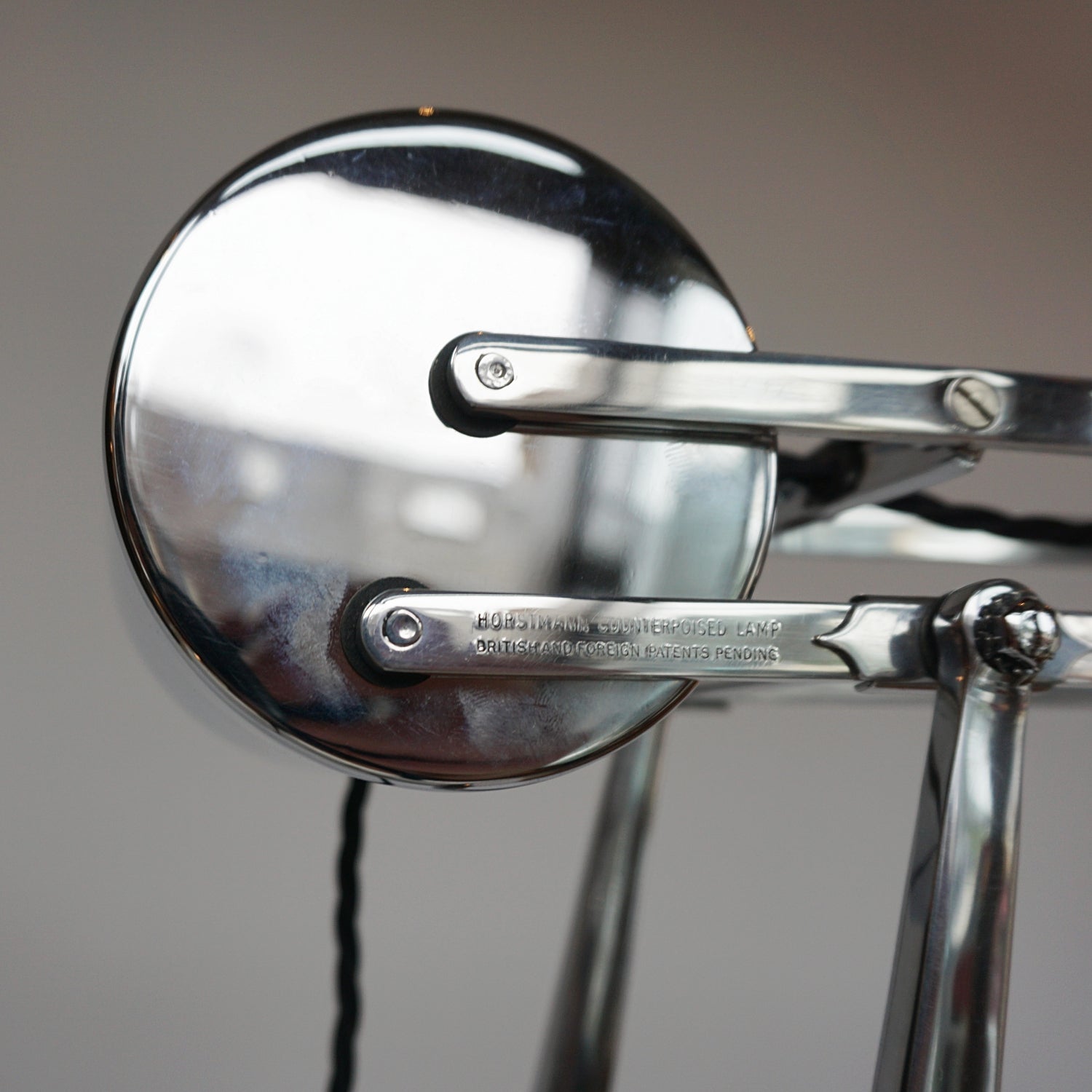 Hadrill & Horstmann Roller Trolley Lamp English Circa 1950 - Jeroen Markies Art Deco