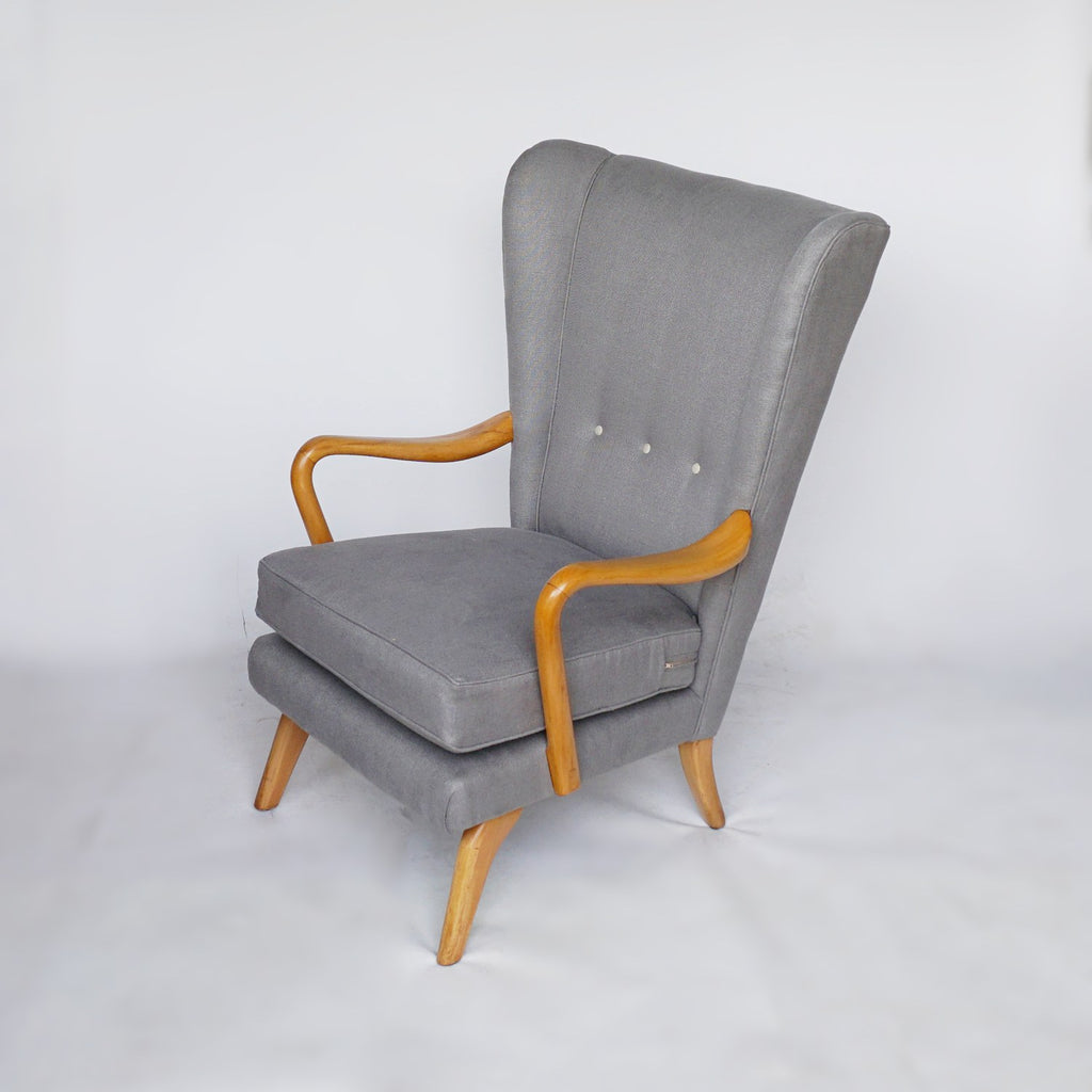 Pair of Mid-Century Modern Bambino Armchairs by Howard Keith Jeroen Markies Art Deco