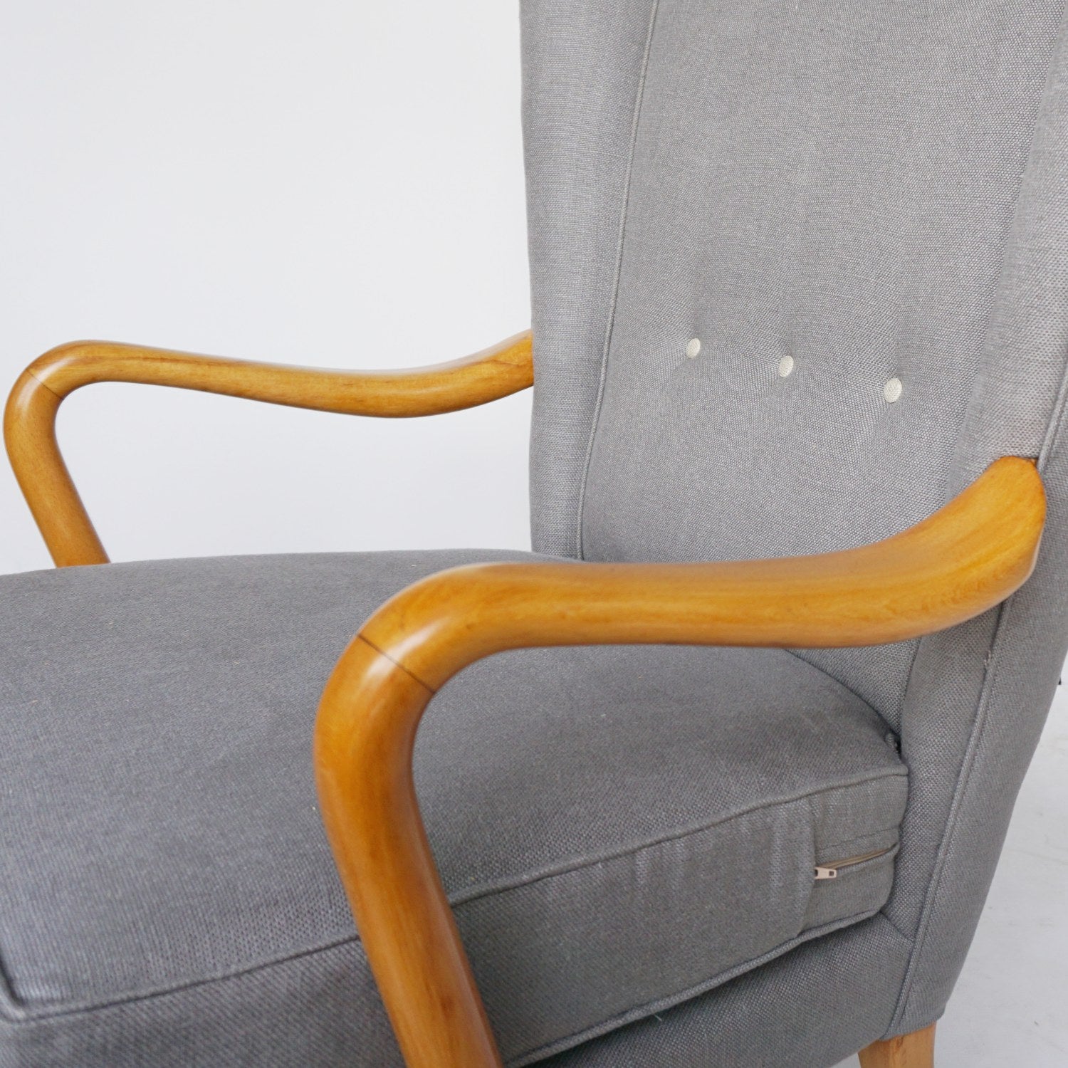 Pair of Mid-Century Modern Bambino Armchairs by Howard Keith Jeroen Markies Art Deco