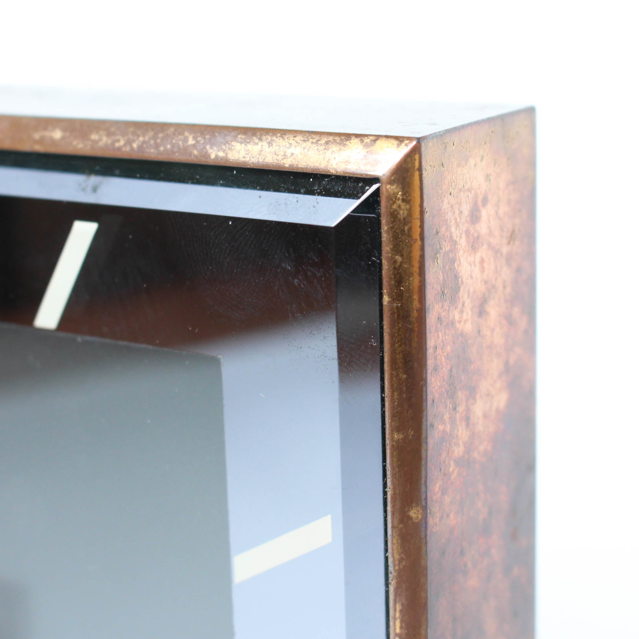 A rare, Art Deco, Jaeger LeCoultre double sided clock. 8 day movement fully serviced at Jeroen Markies.