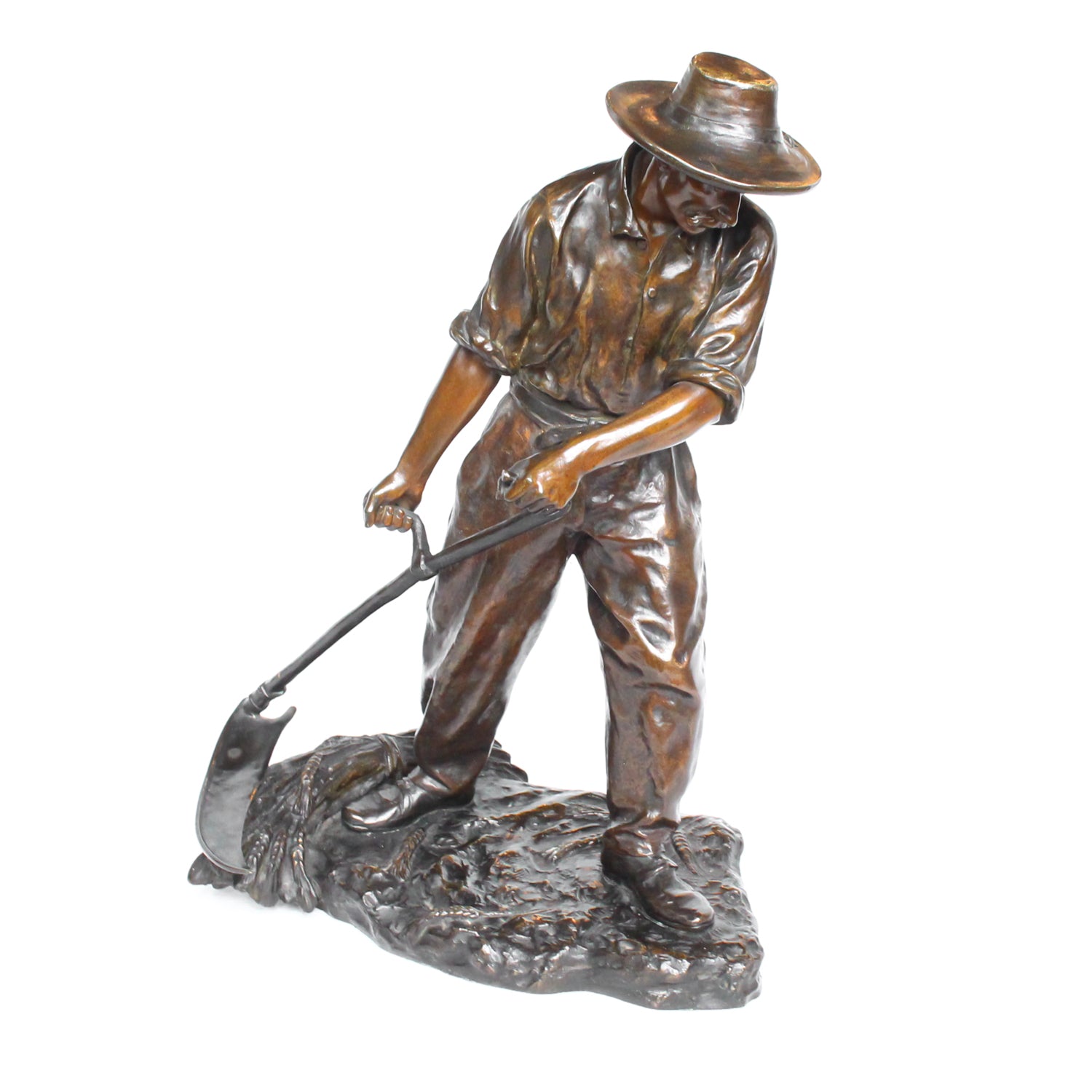 Moissonneur - Paul d’Arie - Art deco sculpture - Jeroen Markies Art Deco