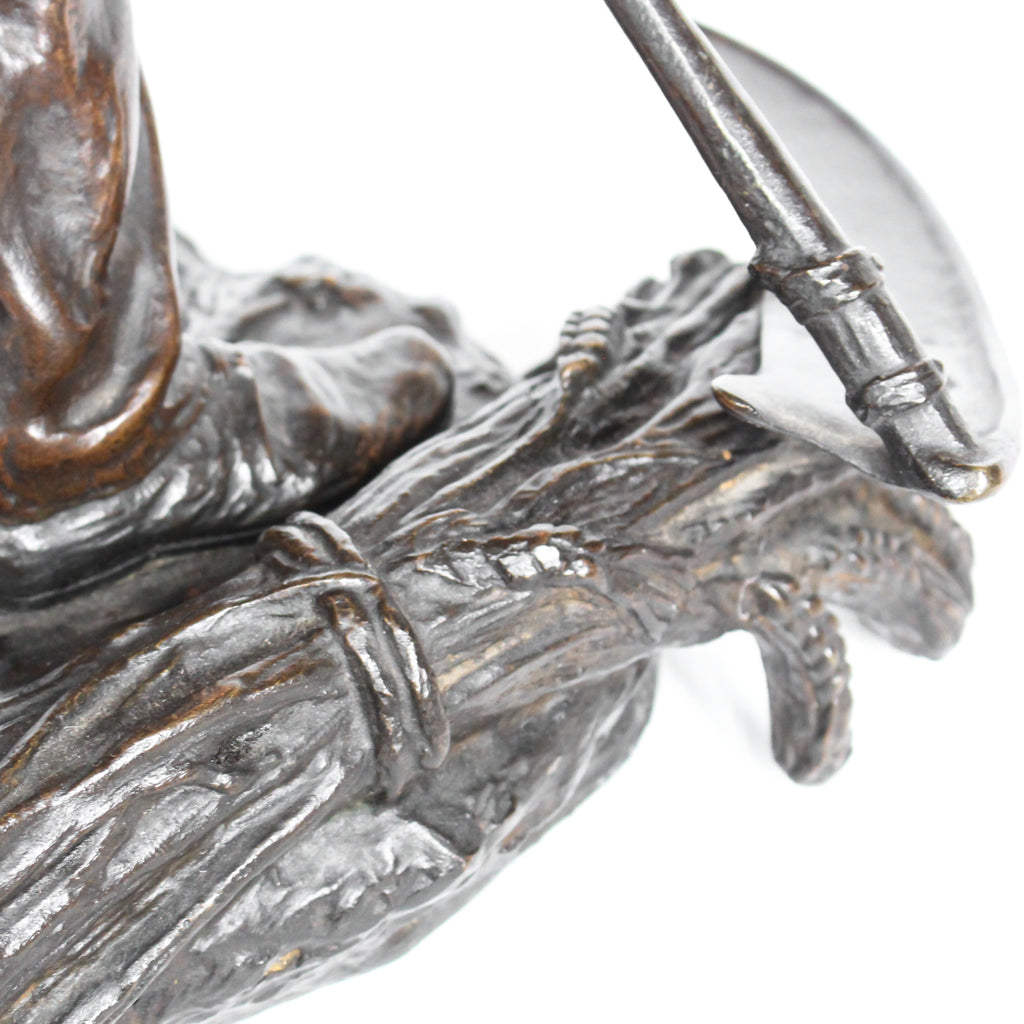 Moissonneur - Paul d’Arie - Art deco sculpture - Jeroen Markies Art Deco