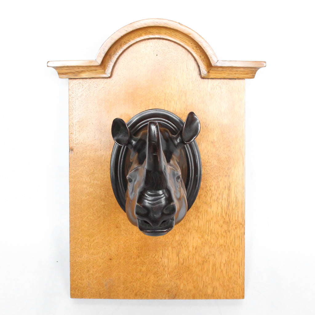 Bronze Rhinoceros Sculpture